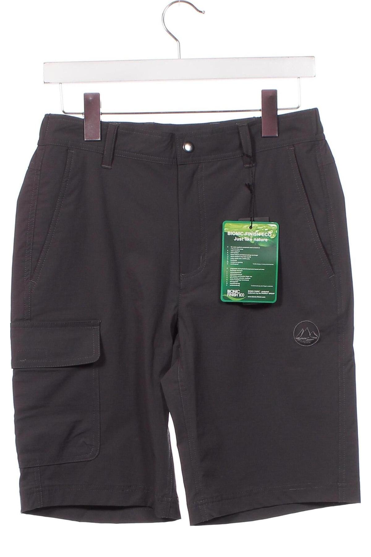 Pantaloni scurți de bărbați Polarino, Mărime S, Culoare Gri, Preț 39,34 Lei