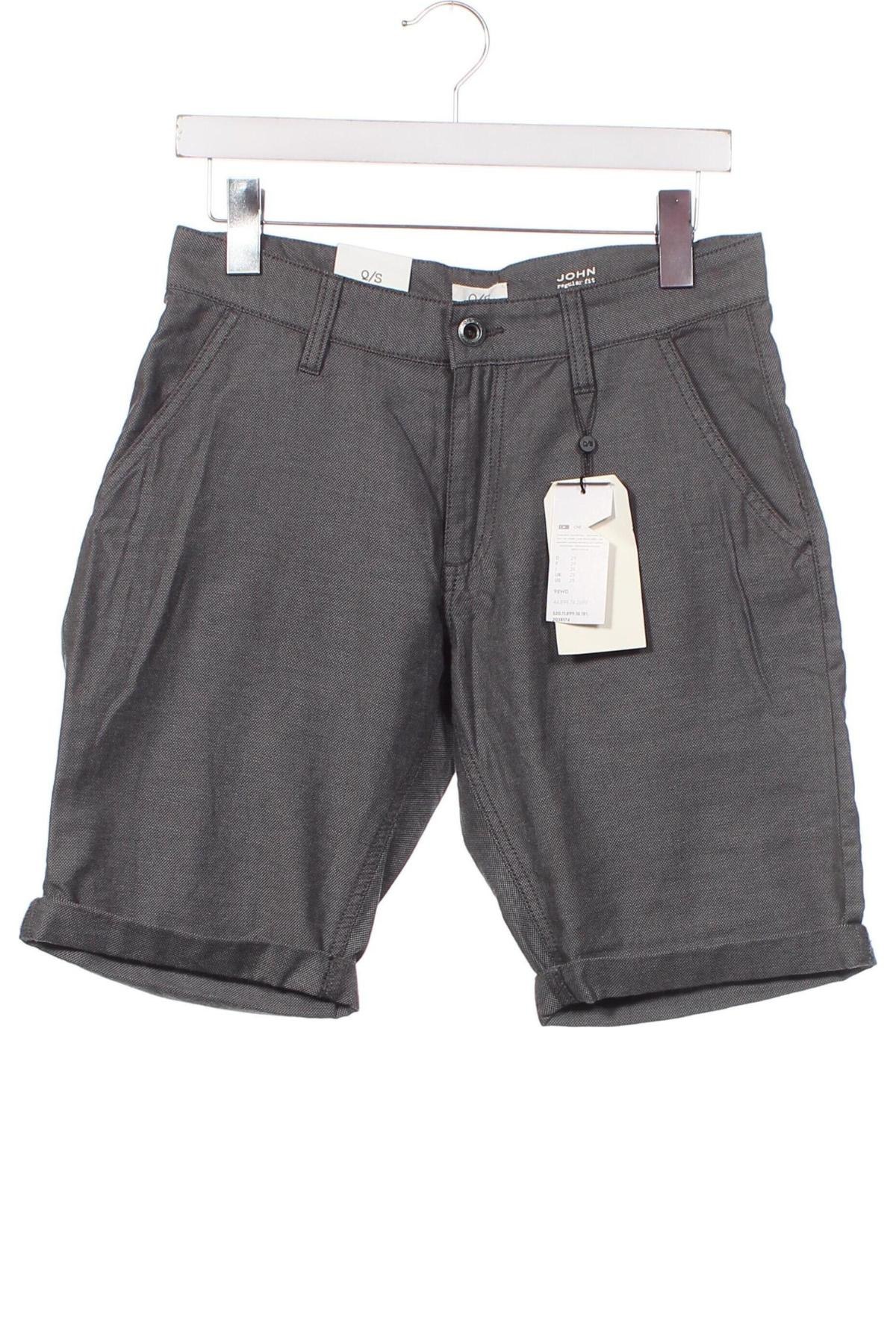 Pantaloni scurți de bărbați Q/S by S.Oliver, Mărime S, Culoare Gri, Preț 32,43 Lei