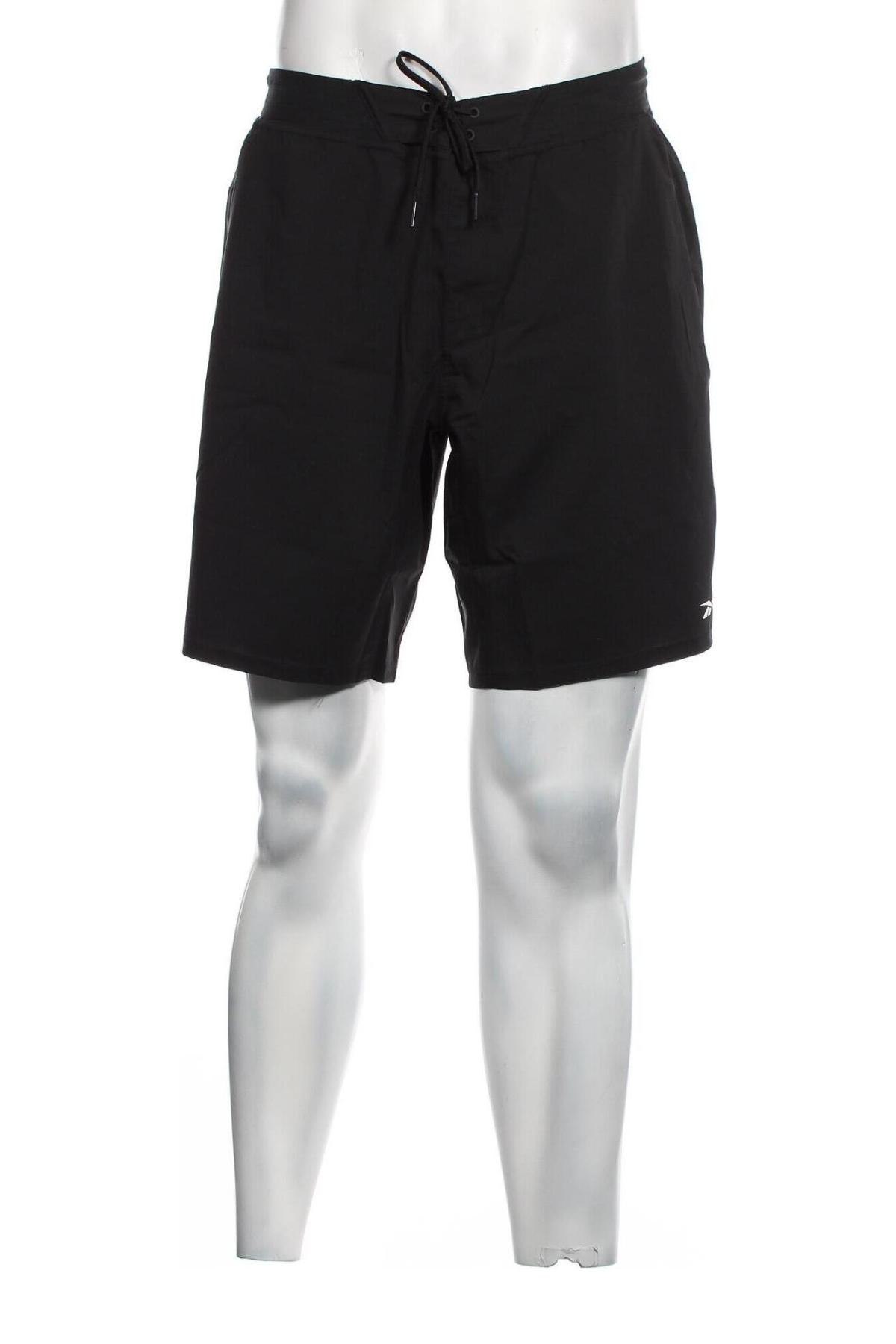 Ανδρικό κοντό παντελόνι Reebok, Μέγεθος L, Χρώμα Μαύρο, Τιμή 37,11 €