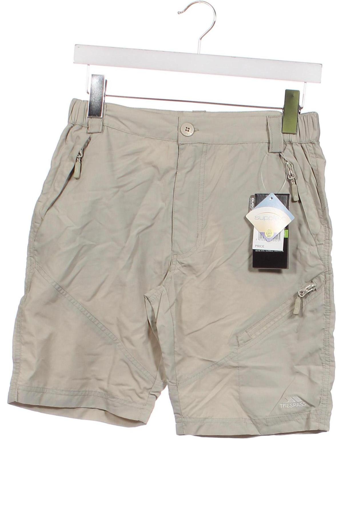 Ανδρικό κοντό παντελόνι Trespass, Μέγεθος XS, Χρώμα  Μπέζ, Τιμή 6,73 €