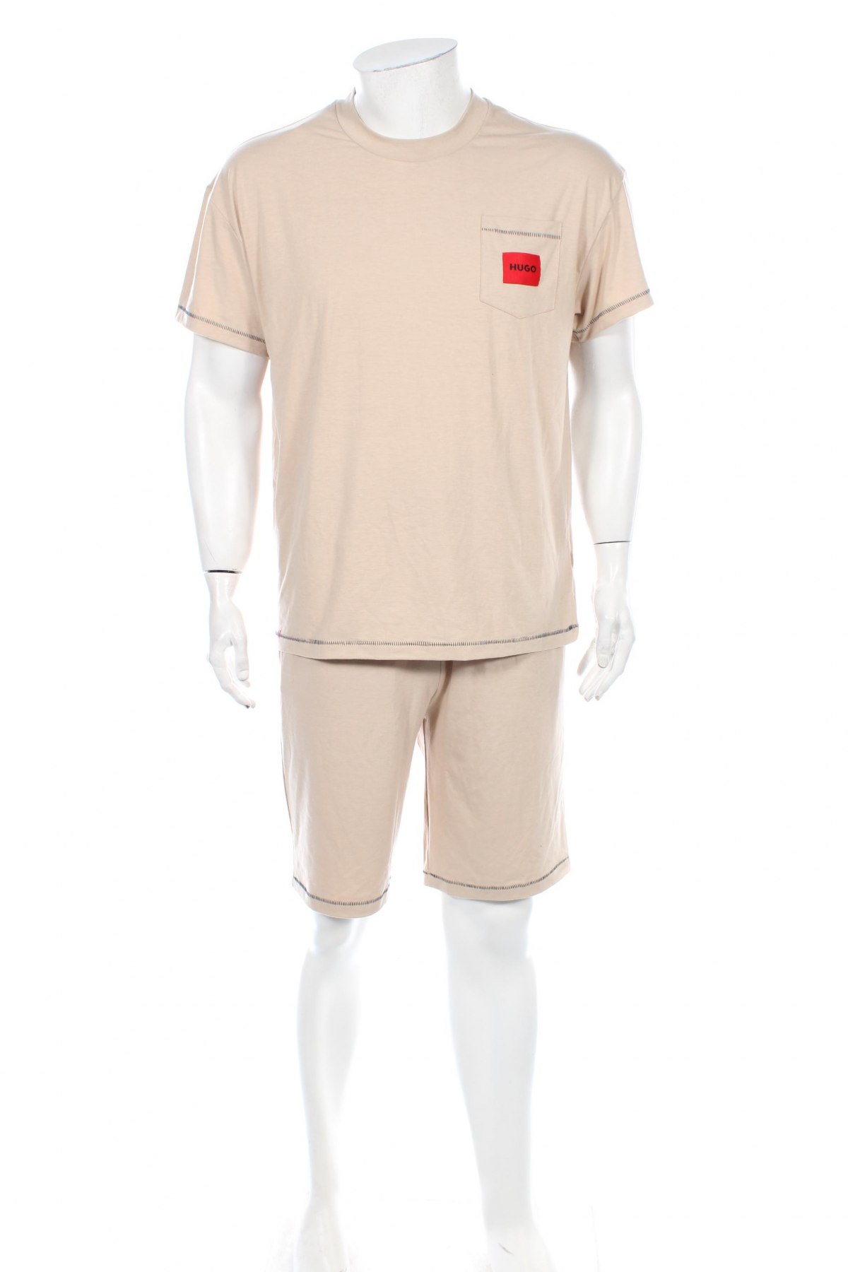 Pyjama Hugo Boss, Größe M, Farbe Beige, Preis € 148,97