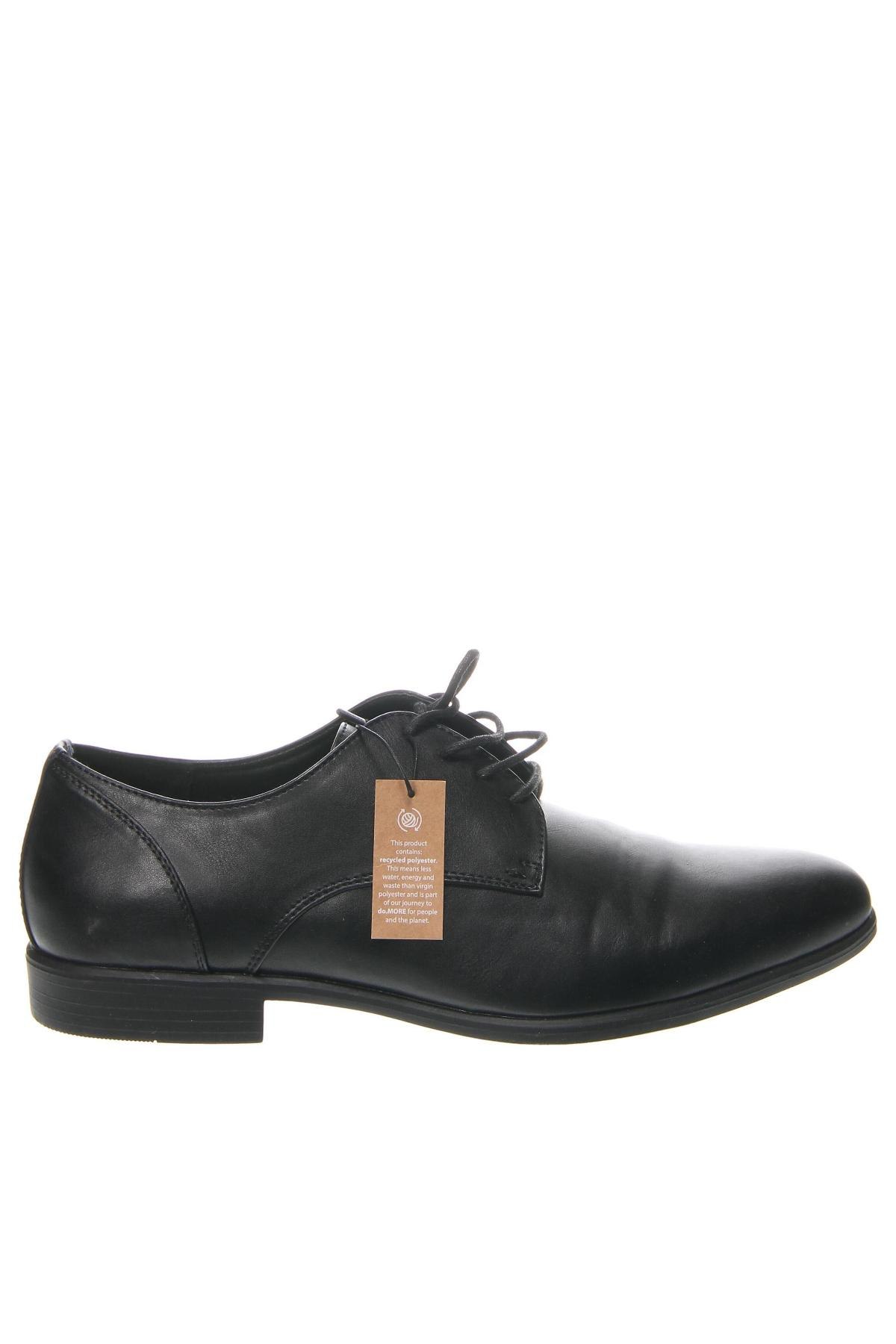 Мъжки обувки Pier One, Размер 46, Цвят Черен, Цена 68,00 лв.