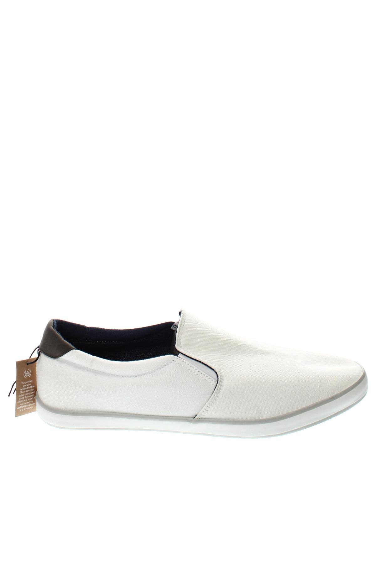Ανδρικά παπούτσια Pier One, Μέγεθος 48, Χρώμα Λευκό, Τιμή 16,30 €