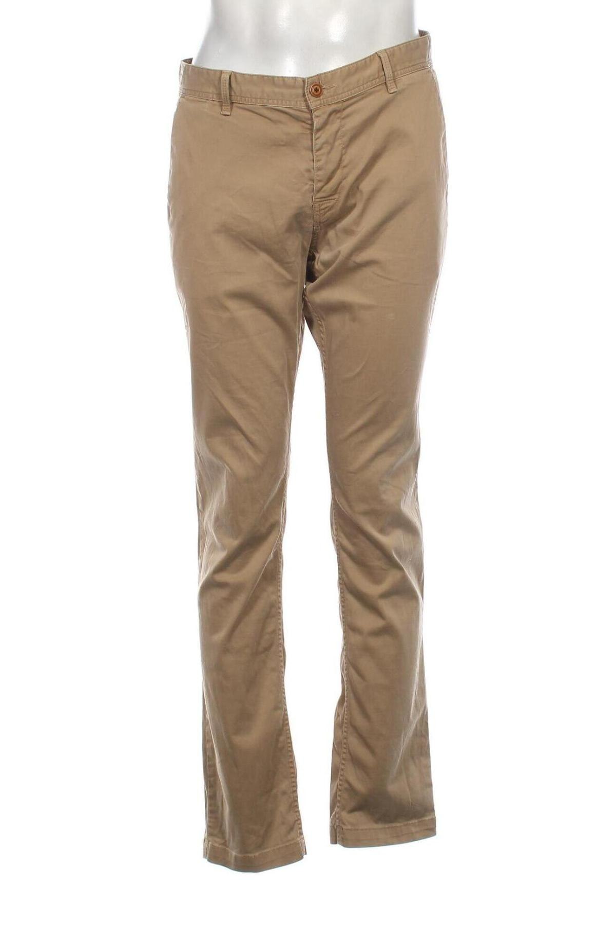 Мъжки панталон BOSS, Размер XL, Цвят Бежов, Цена 60,90 лв.