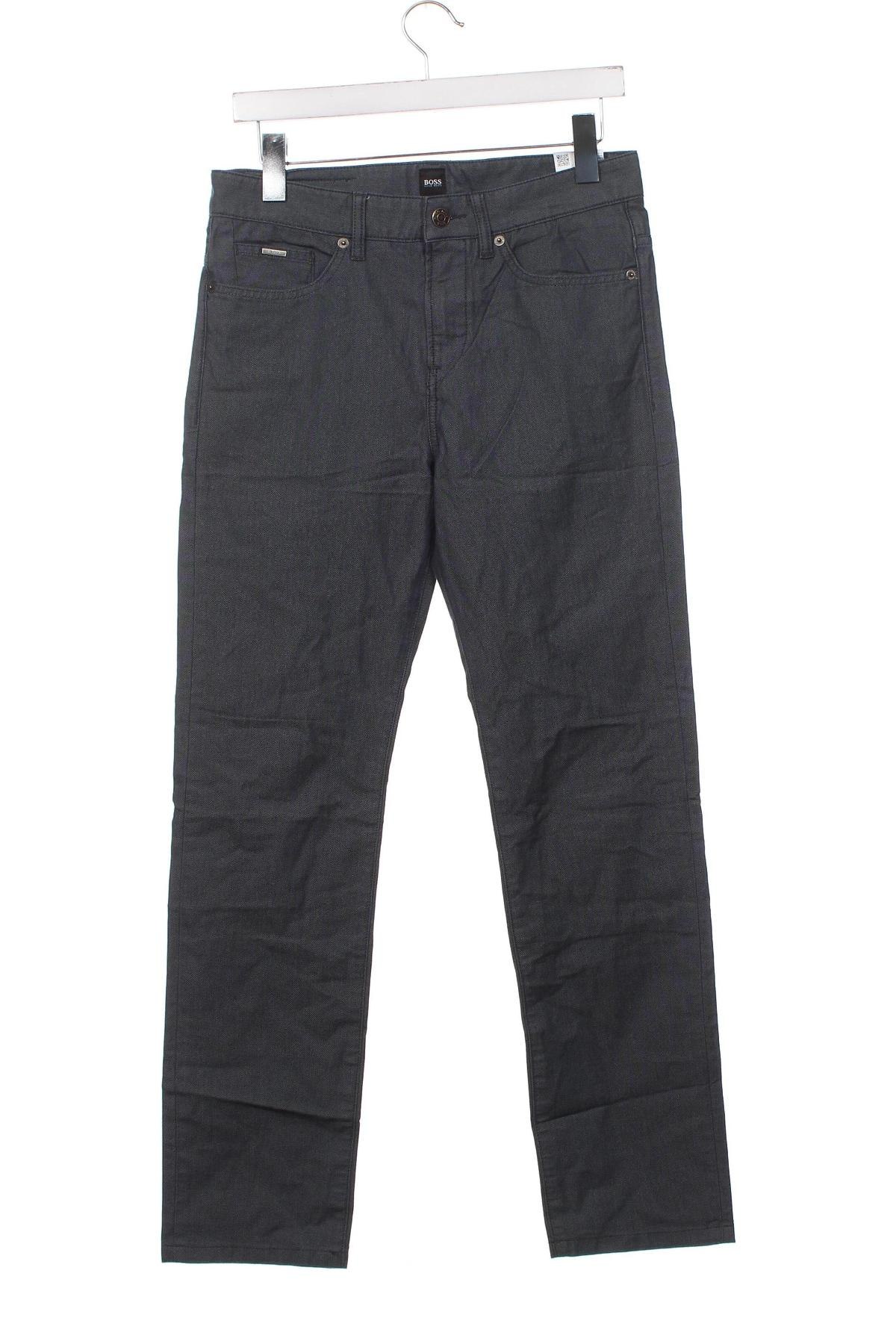 Pantaloni de bărbați BOSS, Mărime S, Culoare Albastru, Preț 151,51 Lei
