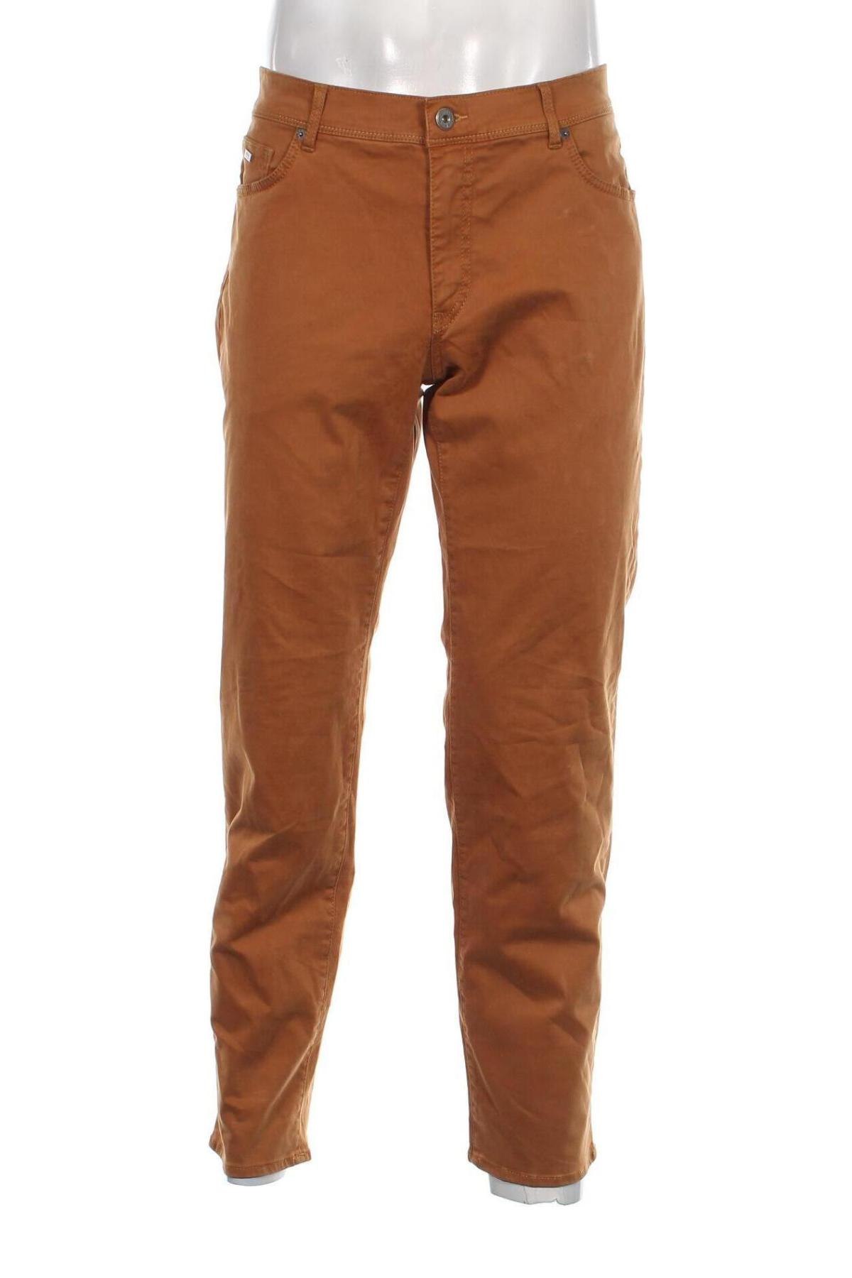Мъжки панталон Brax, Размер M, Цвят Кафяв, Цена 10,12 лв.