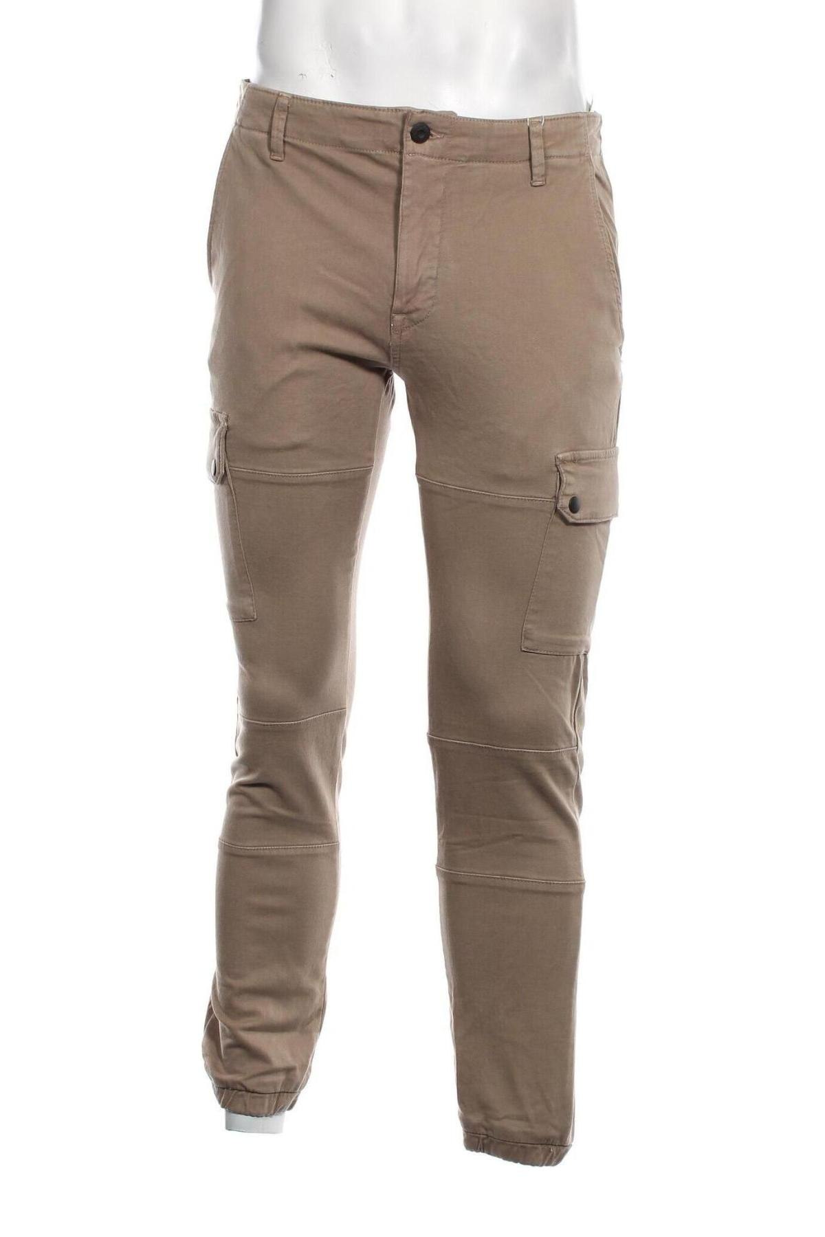 Мъжки панталон Celio, Размер M, Цвят Бежов, Цена 46,00 лв.