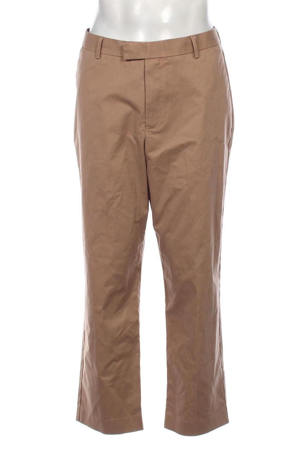 Мъжки панталон Charles Tyrwhitt, Размер L, Цвят Бежов, Цена 9,68 лв.