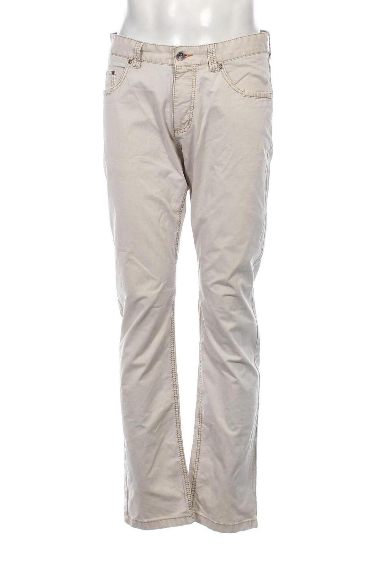 Ανδρικό παντελόνι Emilio Adani, Μέγεθος M, Χρώμα  Μπέζ, Τιμή 17,94 €