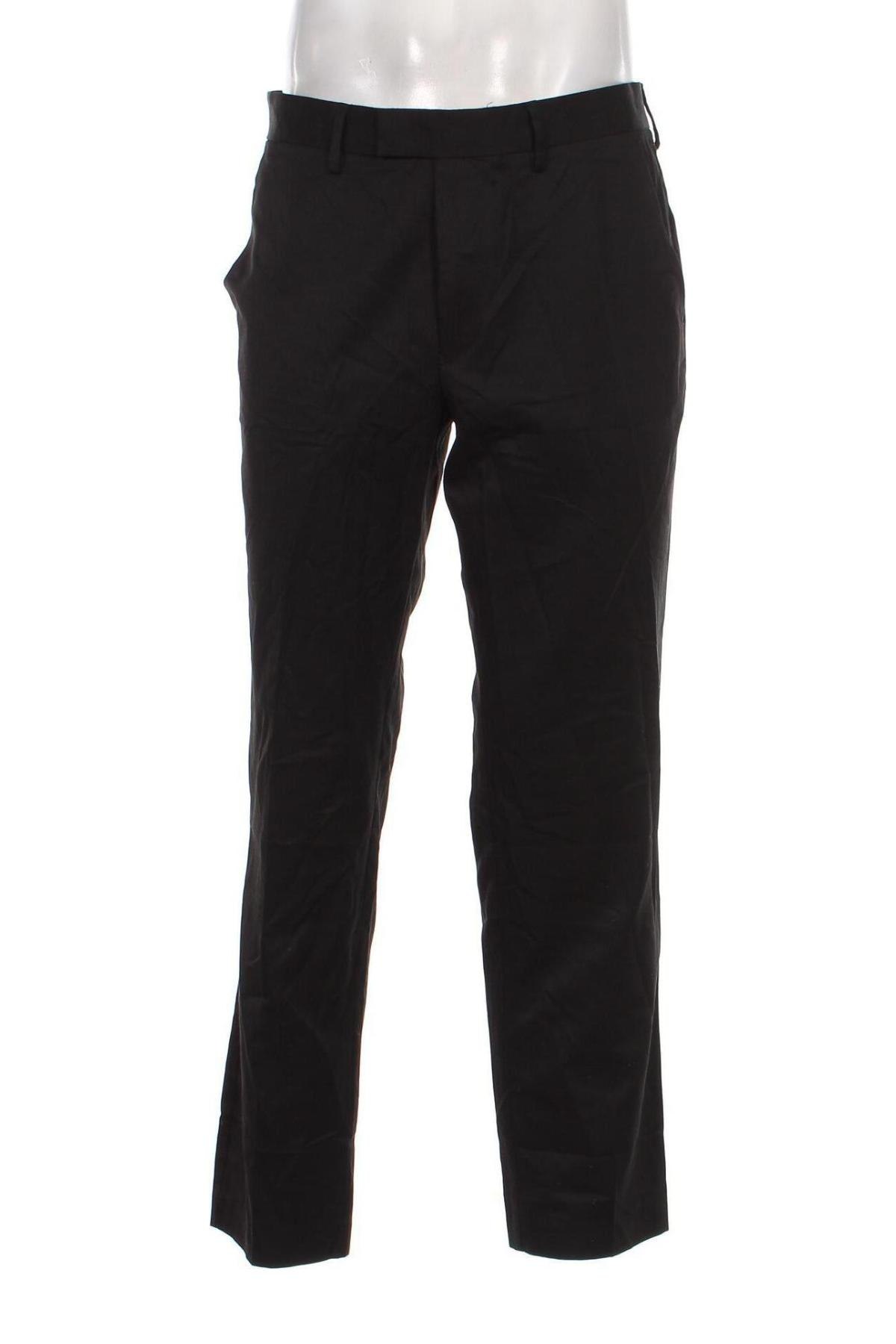 Мъжки панталон F&F, Размер M, Цвят Черен, Цена 9,28 лв.
