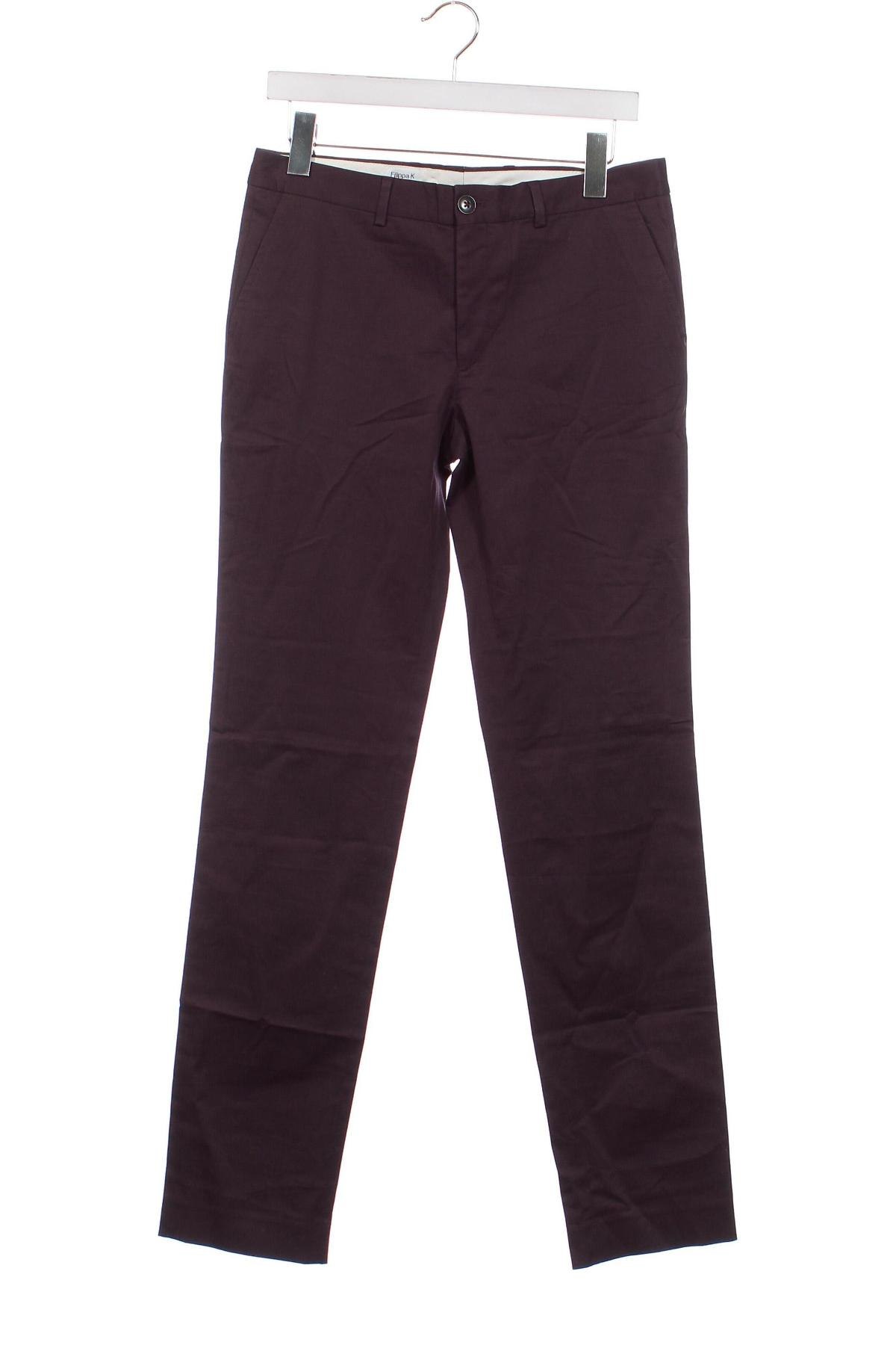 Мъжки панталон Filippa K, Размер S, Цвят Лилав, Цена 25,48 лв.
