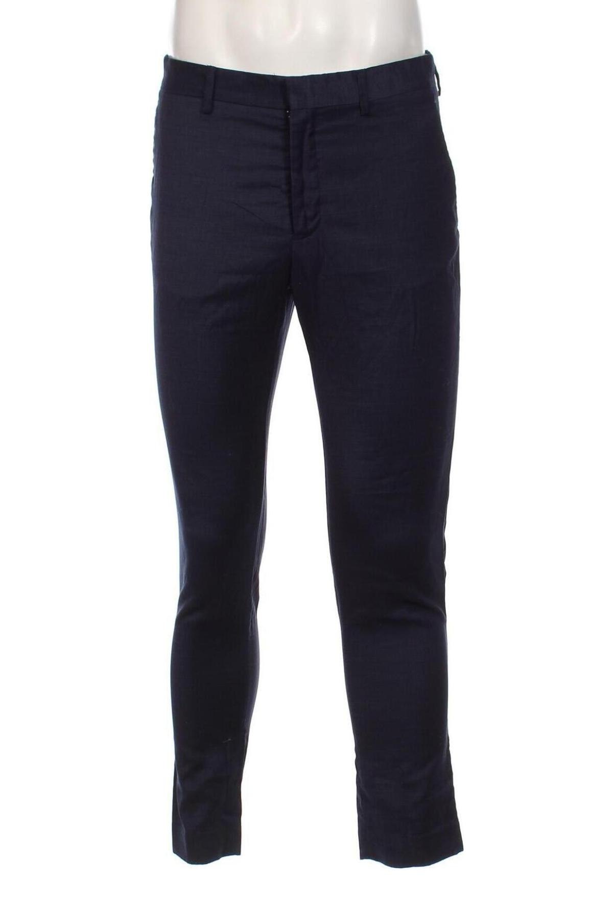 Pantaloni de bărbați H&D, Mărime M, Culoare Albastru, Preț 22,89 Lei