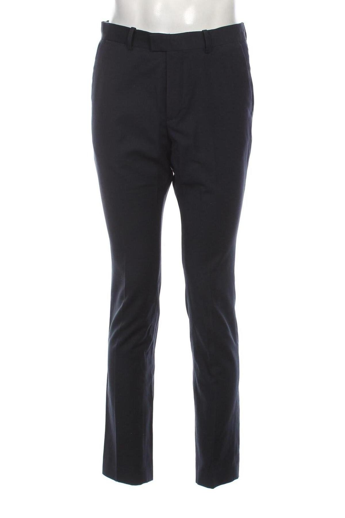 Pantaloni de bărbați H&M, Mărime M, Culoare Albastru, Preț 35,91 Lei