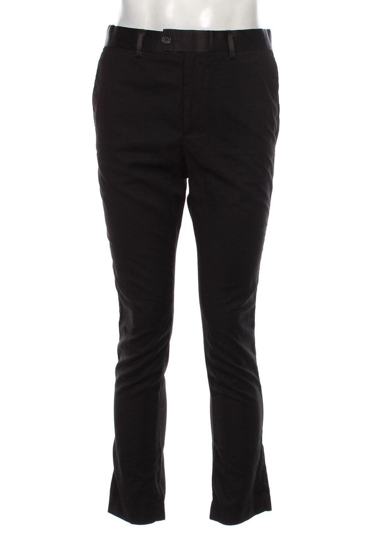 Pánské kalhoty  H&M, Velikost M, Barva Černá, Cena  106,00 Kč