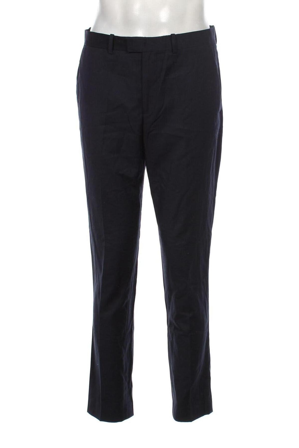 Pantaloni de bărbați H&M, Mărime L, Culoare Albastru, Preț 24,80 Lei