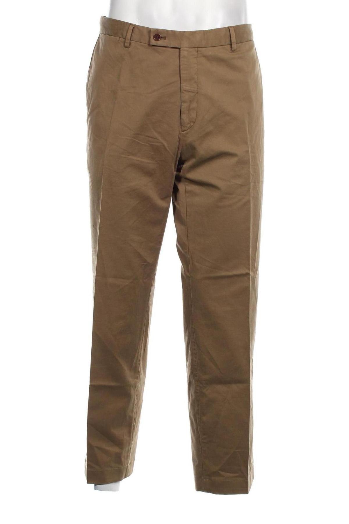 Pantaloni de bărbați Hackett, Mărime XL, Culoare Bej, Preț 201,05 Lei