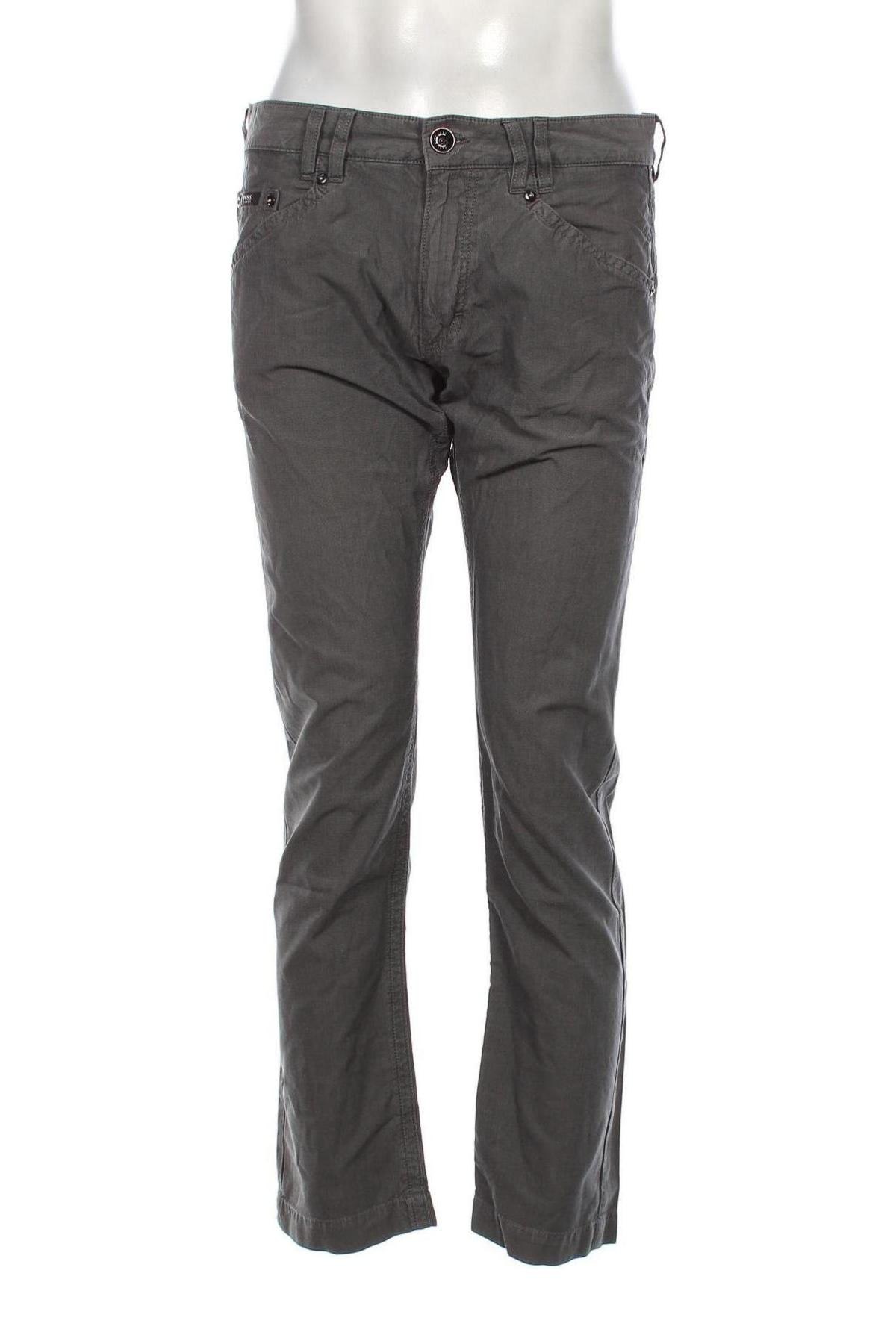 Pantaloni de bărbați Hugo Boss, Mărime L, Culoare Gri, Preț 222,44 Lei