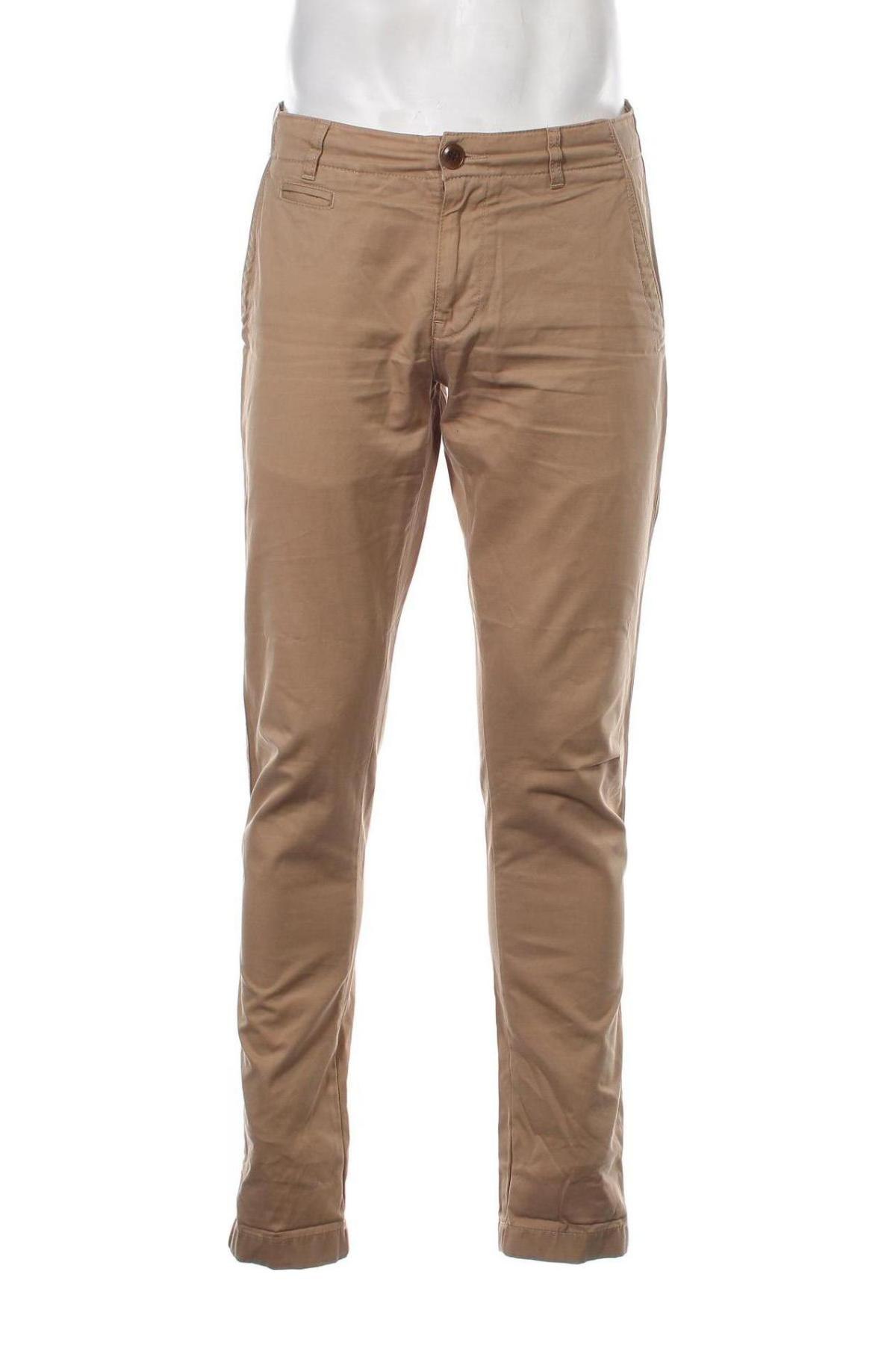 Мъжки панталон Knowledge Cotton Apparel, Размер M, Цвят Кафяв, Цена 37,97 лв.