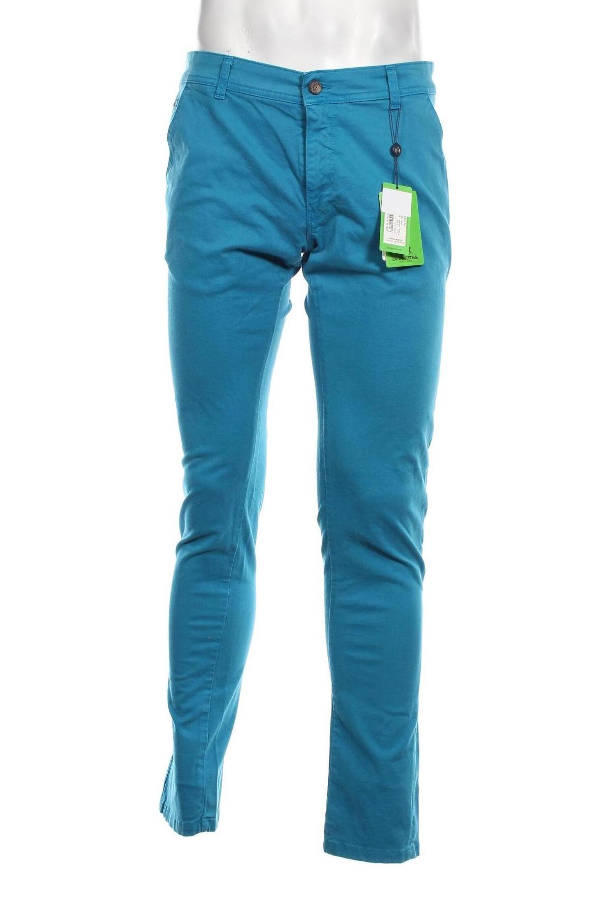 Pantaloni de bărbați La Martina, Mărime L, Culoare Albastru, Preț 628,29 Lei