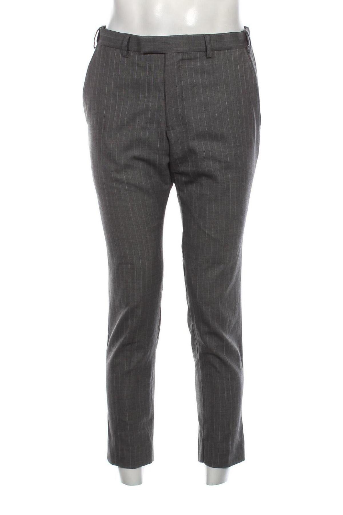 Pantaloni de bărbați Marks & Spencer, Mărime M, Culoare Gri, Preț 38,84 Lei