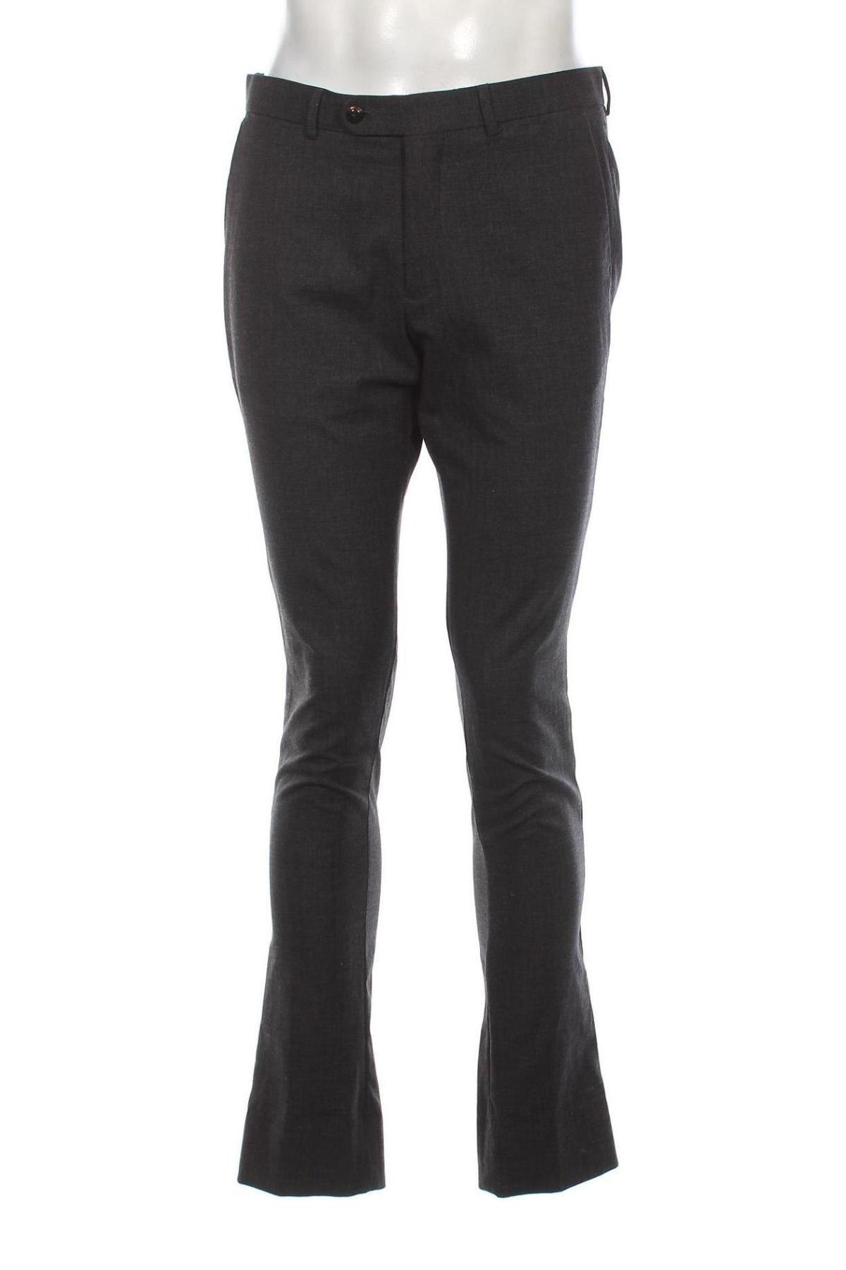 Мъжки панталон Massimo Dutti, Размер M, Цвят Сив, Цена 86,99 лв.