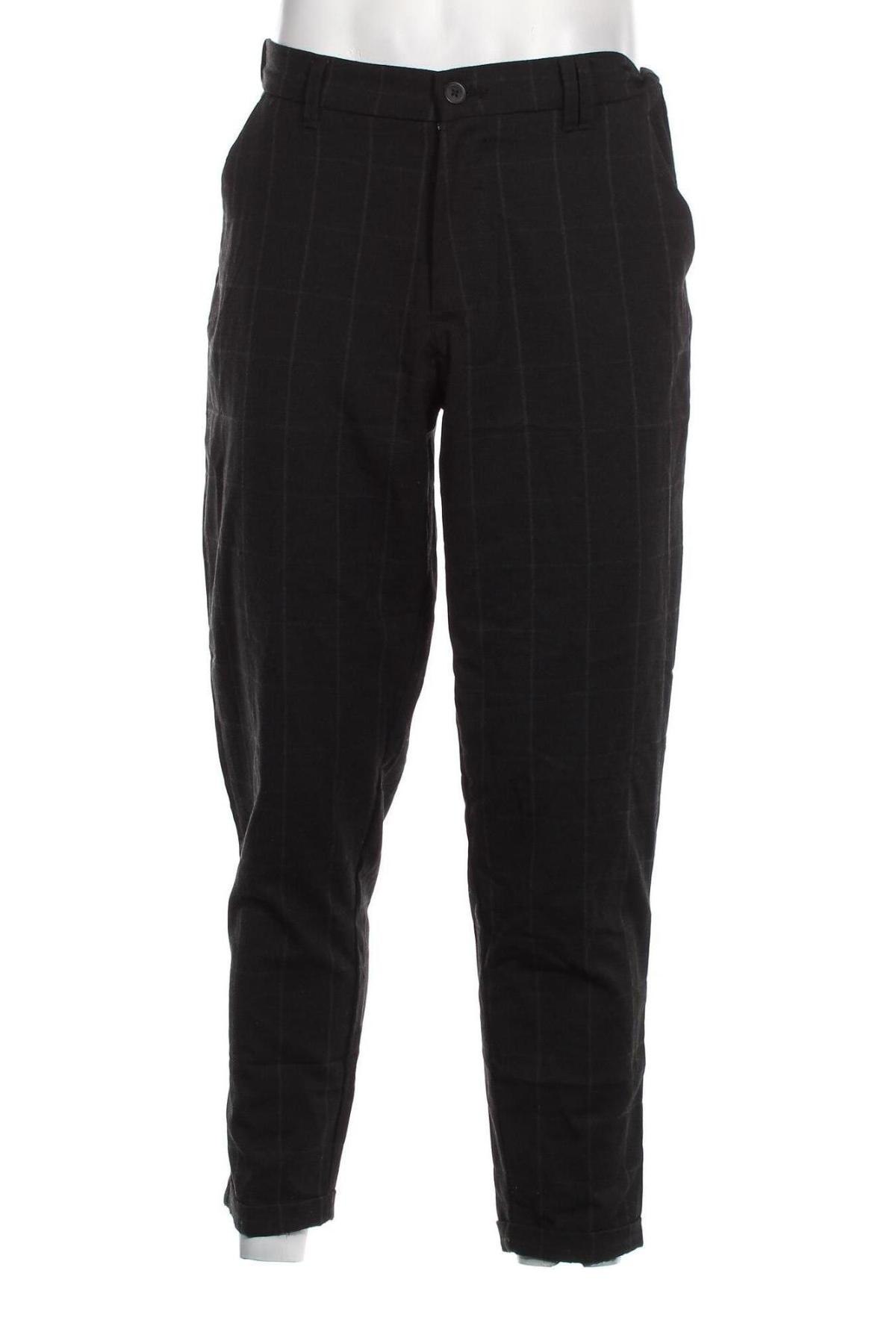 Мъжки панталон Piazza Italia, Размер M, Цвят Сив, Цена 6,67 лв.