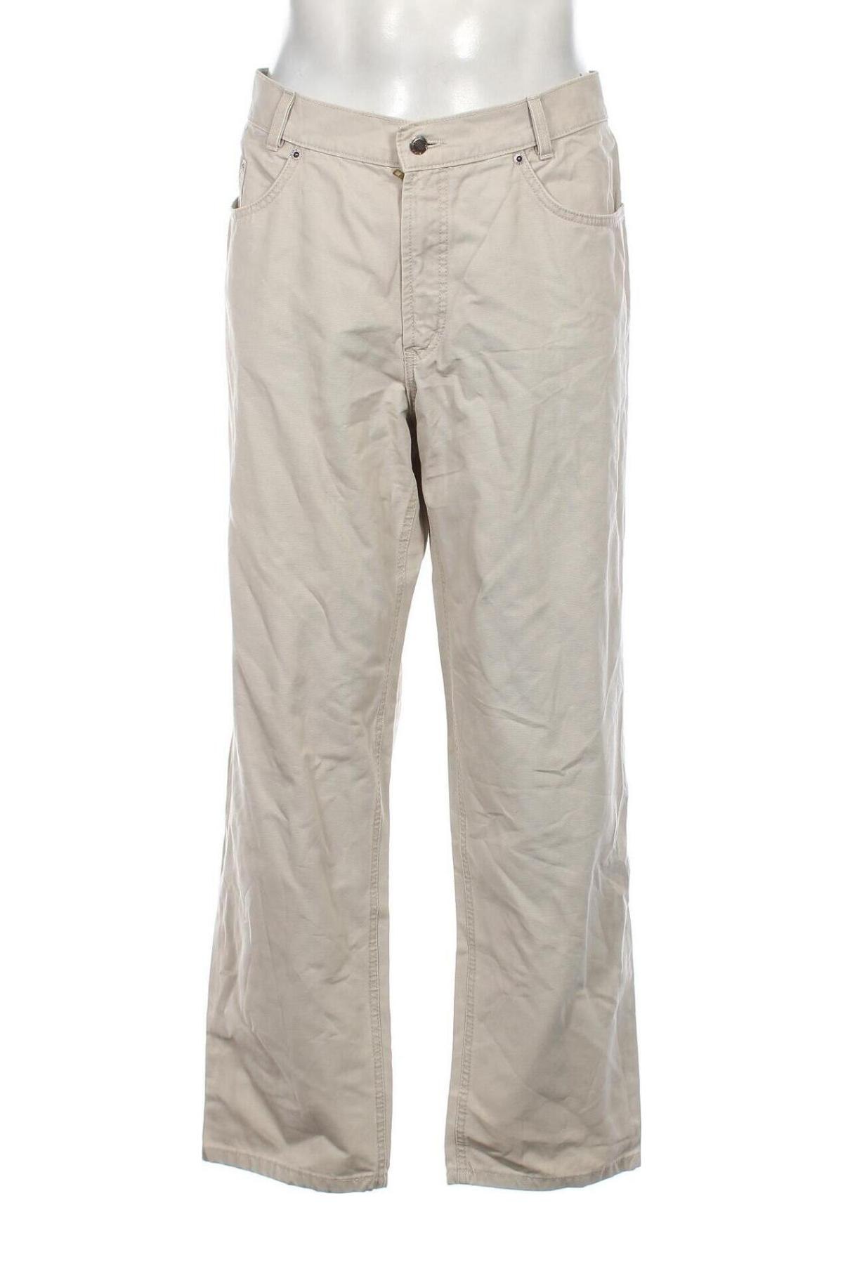 Pantaloni de bărbați Pioneer, Mărime L, Culoare Bej, Preț 29,57 Lei