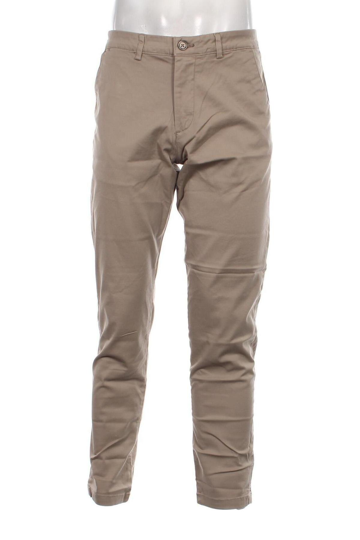 Ανδρικό παντελόνι Selected Homme, Μέγεθος L, Χρώμα  Μπέζ, Τιμή 8,81 €