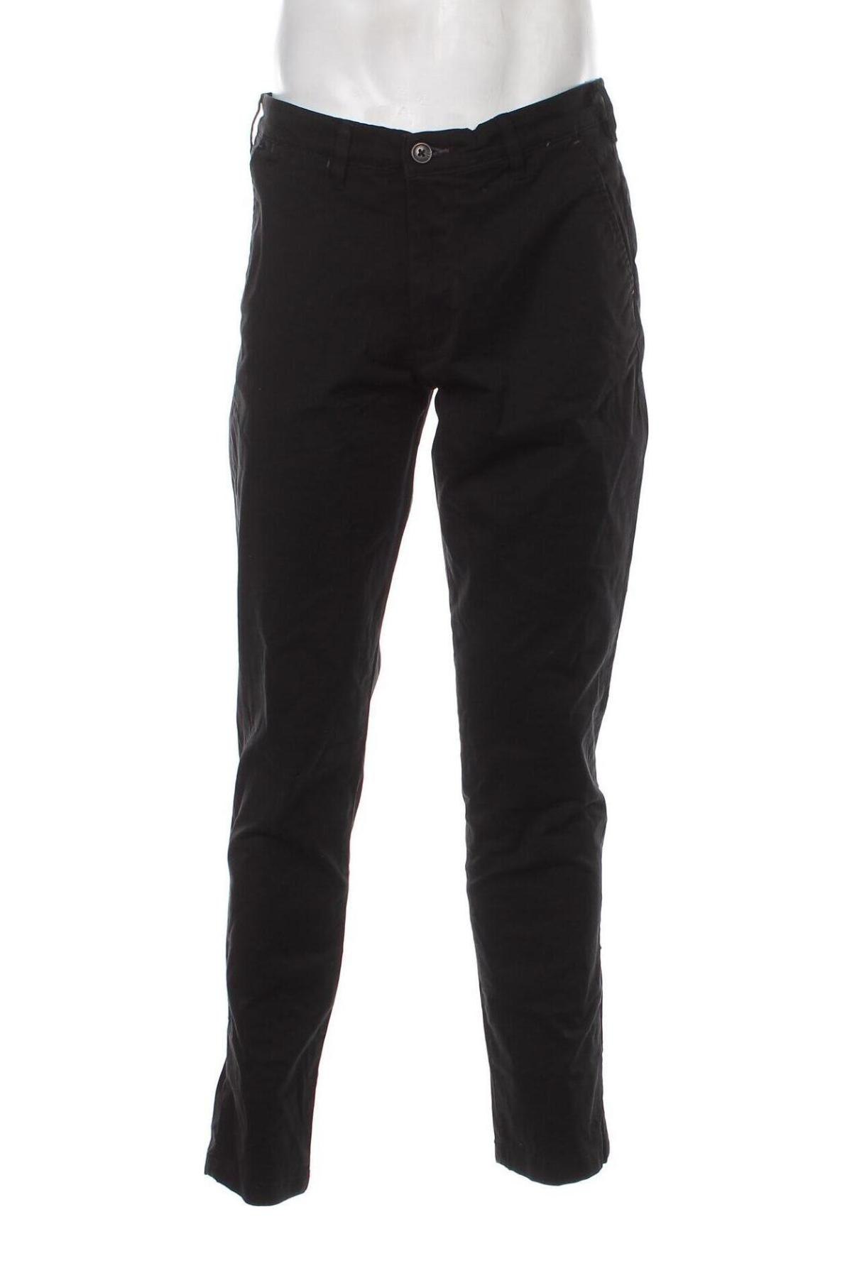Мъжки панталон Selected Homme, Размер L, Цвят Черен, Цена 16,15 лв.