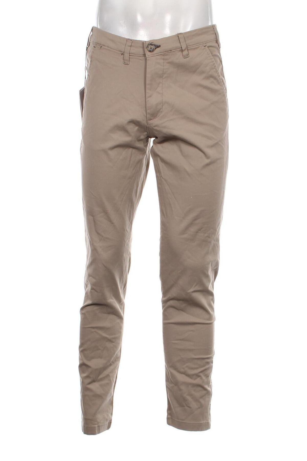 Мъжки панталон Selected Homme, Размер M, Цвят Бежов, Цена 28,50 лв.