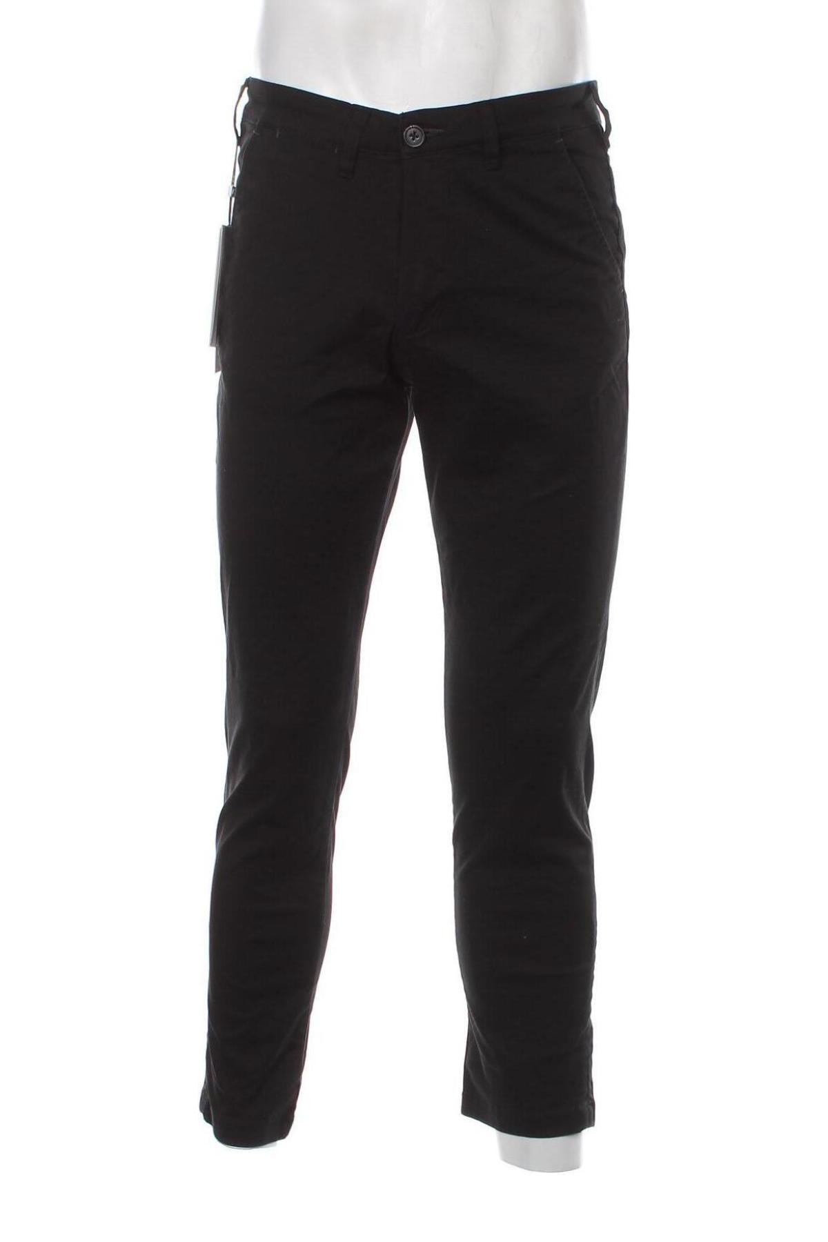 Мъжки панталон Selected Homme, Размер M, Цвят Черен, Цена 14,25 лв.