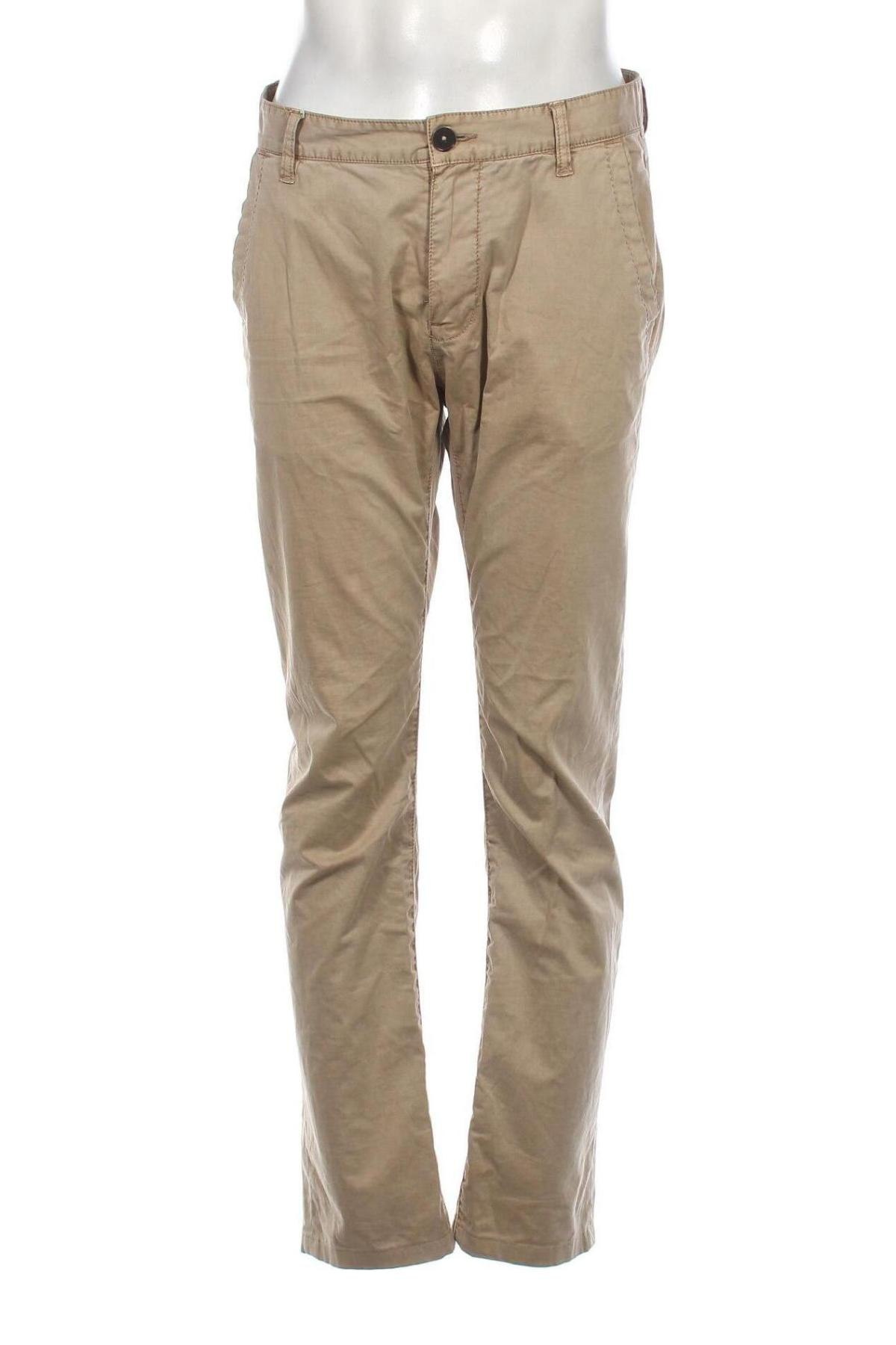 Мъжки панталон Tom Tailor, Размер M, Цвят Бежов, Цена 14,08 лв.