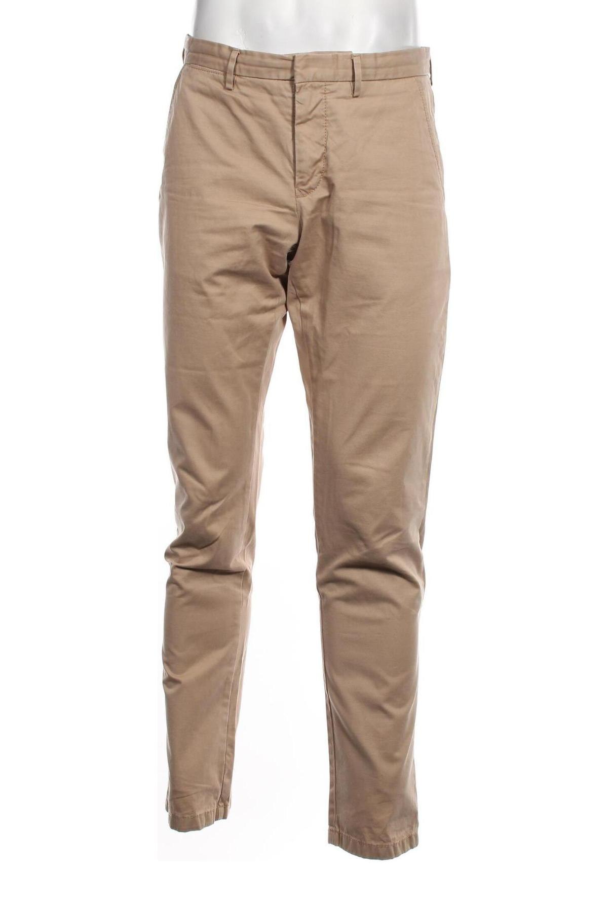 Мъжки панталон Tommy Hilfiger, Размер M, Цвят Бежов, Цена 68,00 лв.