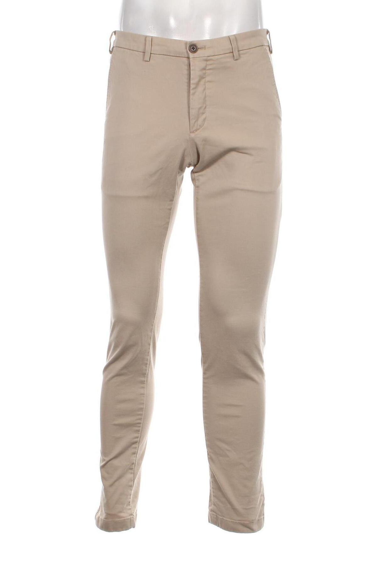 Мъжки панталон Uniqlo, Размер M, Цвят Екрю, Цена 9,57 лв.