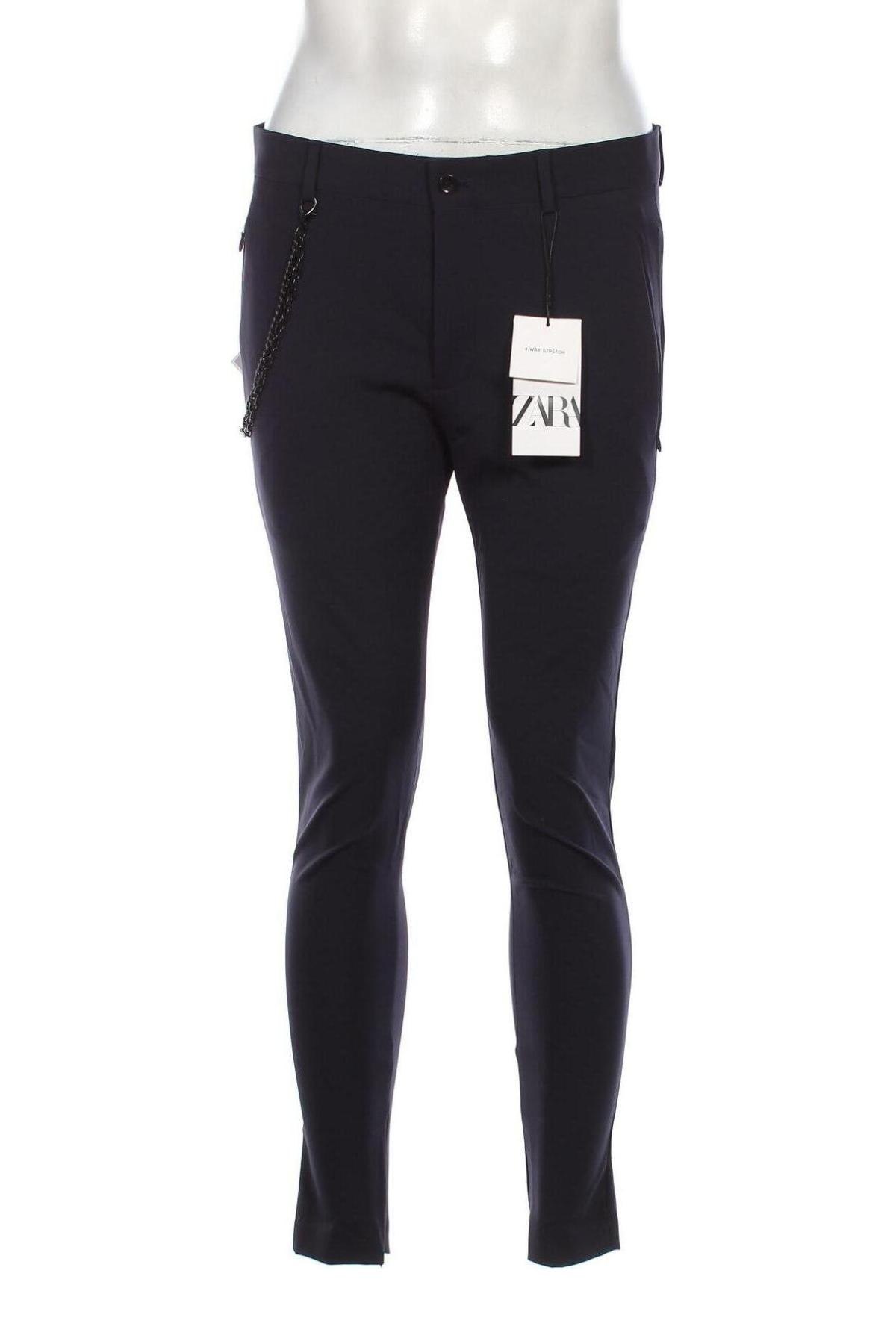 Herrenhose Zara, Größe L, Farbe Grün, Preis 37,58 €