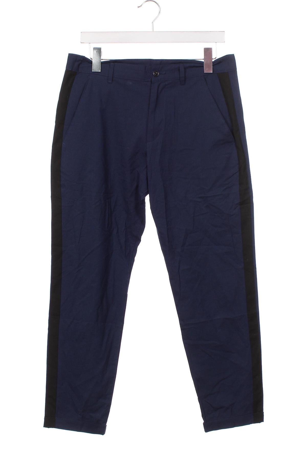 Pantaloni de bărbați Zara Man, Mărime XS, Culoare Albastru, Preț 27,63 Lei