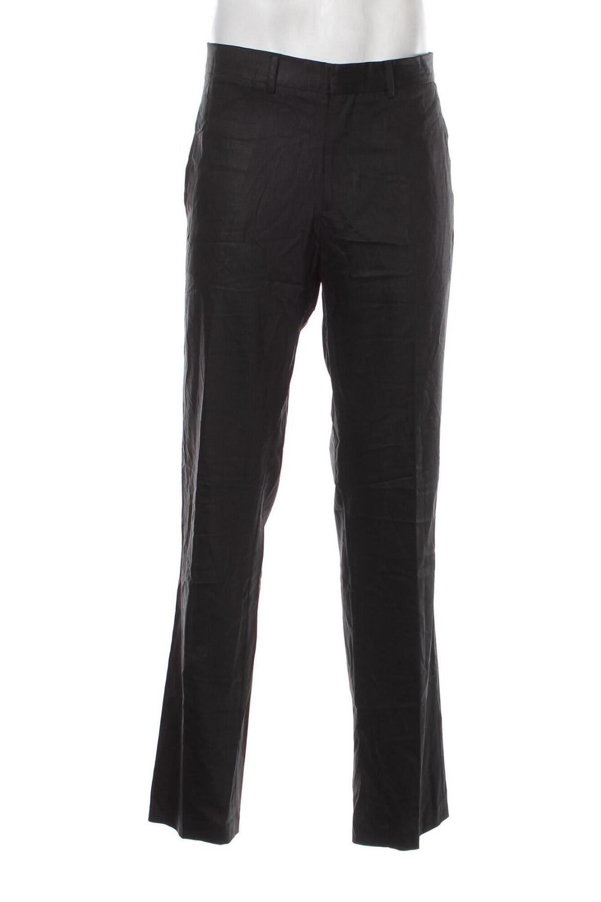 Pantaloni de bărbați Zara Man, Mărime M, Culoare Gri, Preț 17,76 Lei