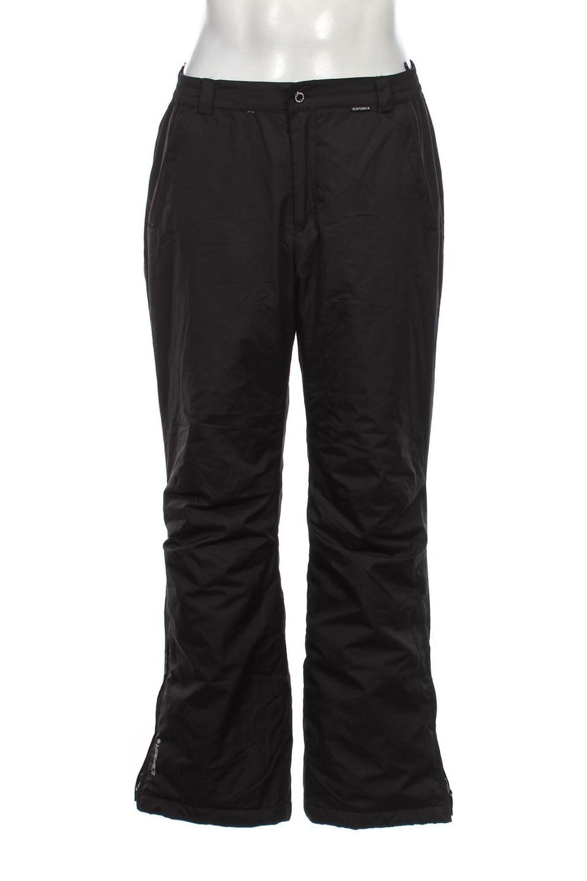 Pantaloni bărbătești pentru sporturi de iarnă Icepeak, Mărime L, Culoare Negru, Preț 246,71 Lei