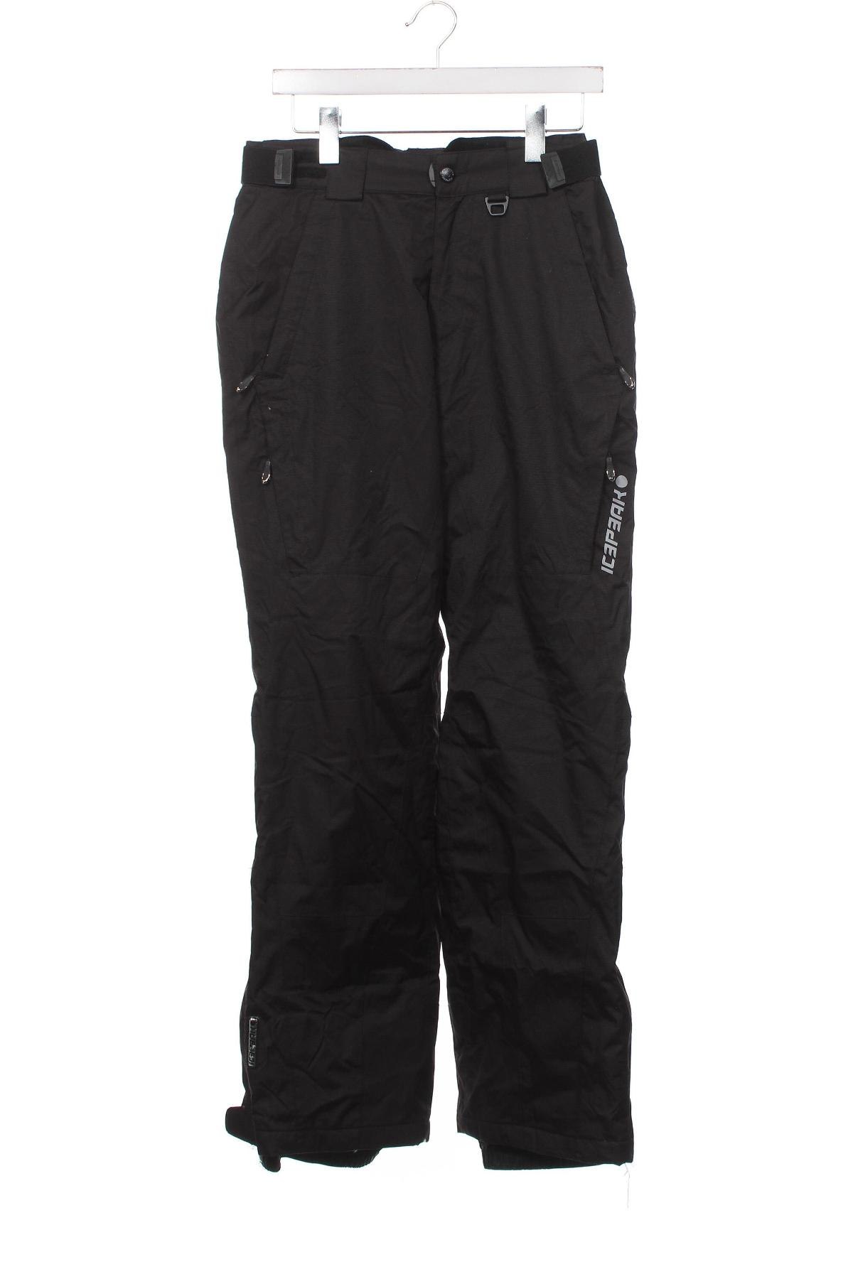 Ανδρικό παντελόνι για χειμερινά σπορ Icepeak, Μέγεθος S, Χρώμα Μαύρο, Τιμή 23,20 €