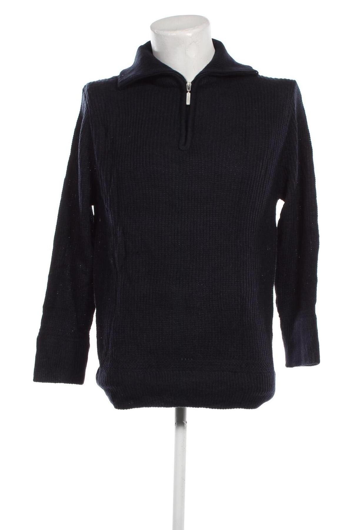 Мъжки пуловер, Размер M, Цвят Син, Цена 13,92 лв.