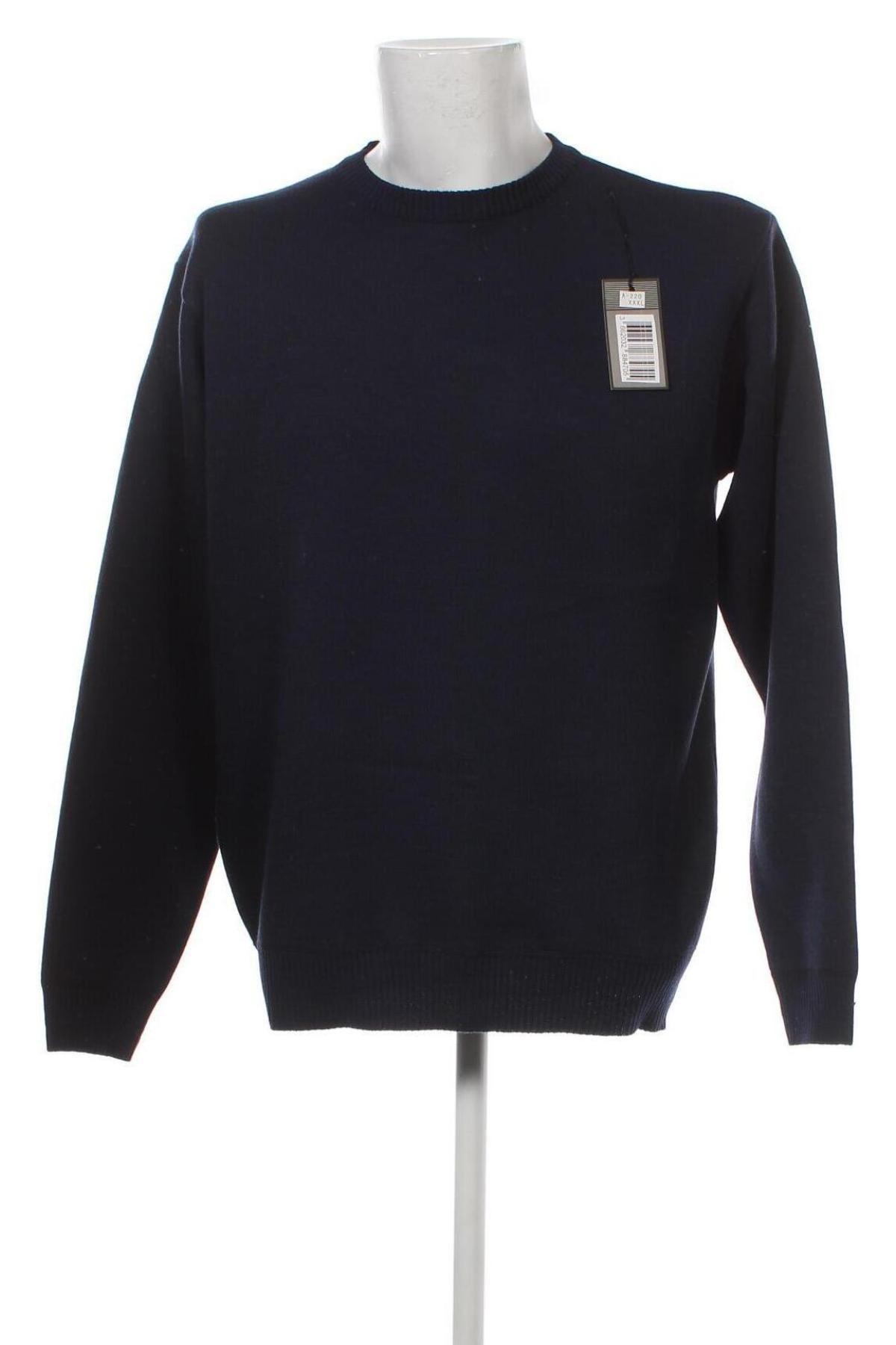 Ανδρικό πουλόβερ, Μέγεθος 3XL, Χρώμα Μπλέ, Τιμή 9,48 €