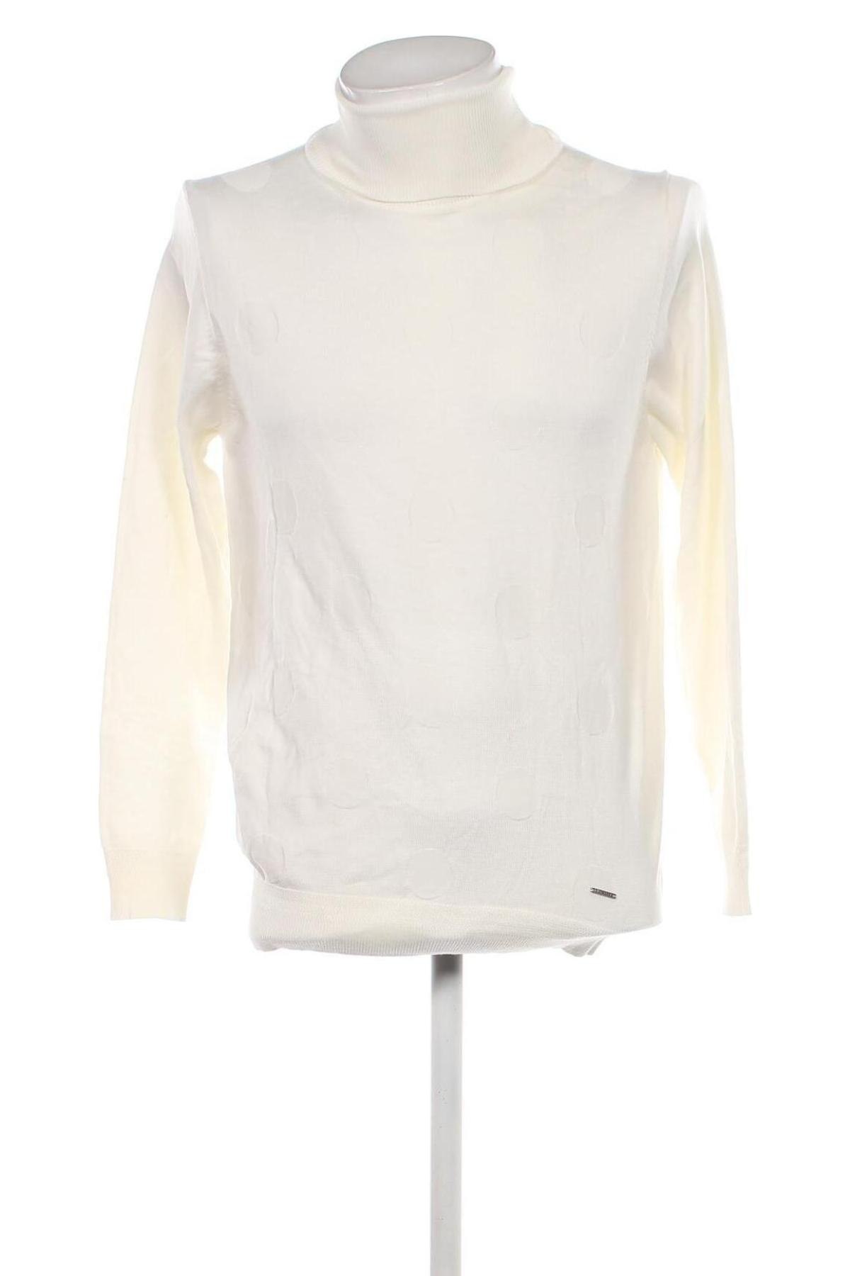 Ανδρικό πουλόβερ, Μέγεθος L, Χρώμα Εκρού, Τιμή 5,02 €