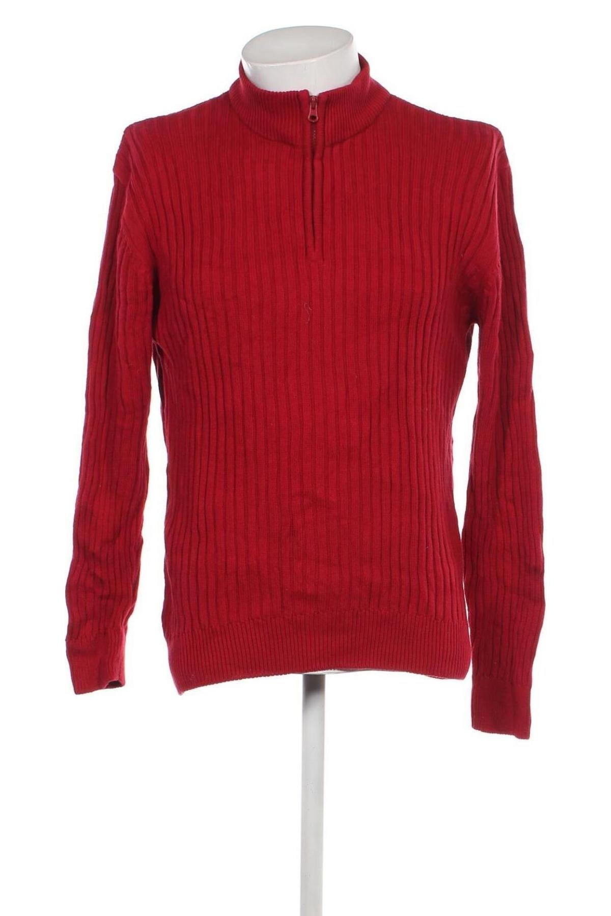Pulover de bărbați Bpc Bonprix Collection, Mărime L, Culoare Roșu, Preț 95,39 Lei