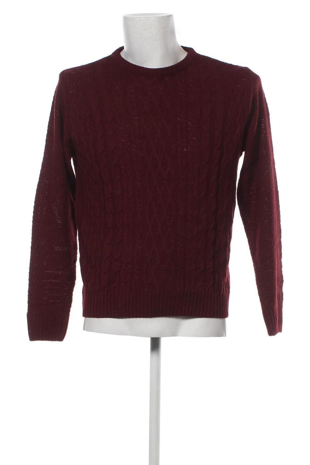 Мъжки пуловер Burton of London, Размер M, Цвят Червен, Цена 7,92 лв.