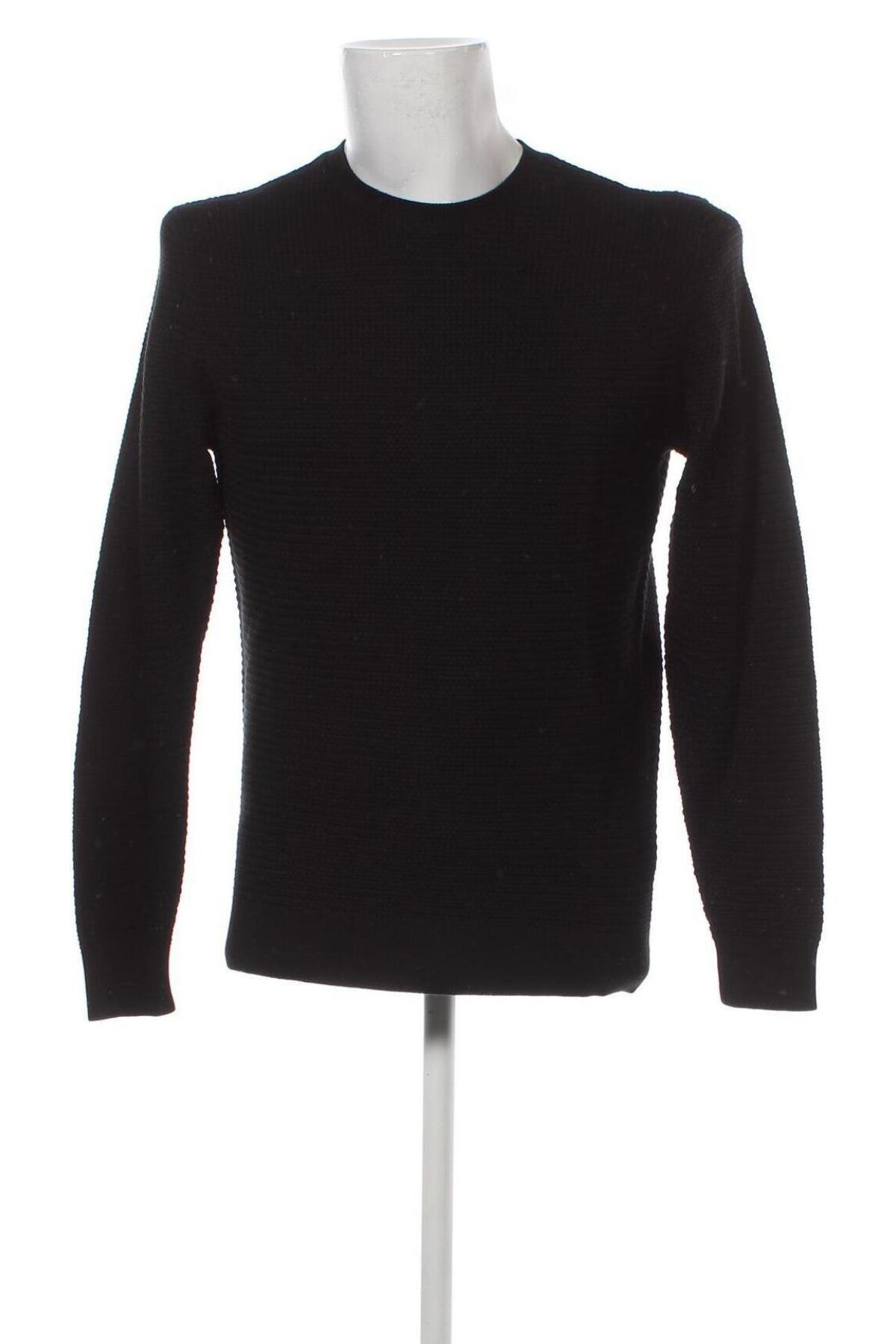 Ανδρικό πουλόβερ COS, Μέγεθος M, Χρώμα Μαύρο, Τιμή 34,02 €