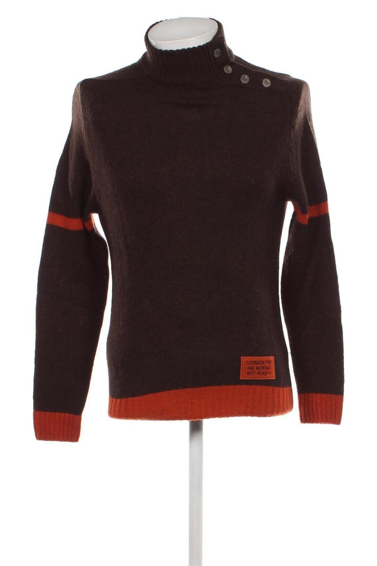 Herrenpullover Celio, Größe S, Farbe Braun, Preis 20,18 €