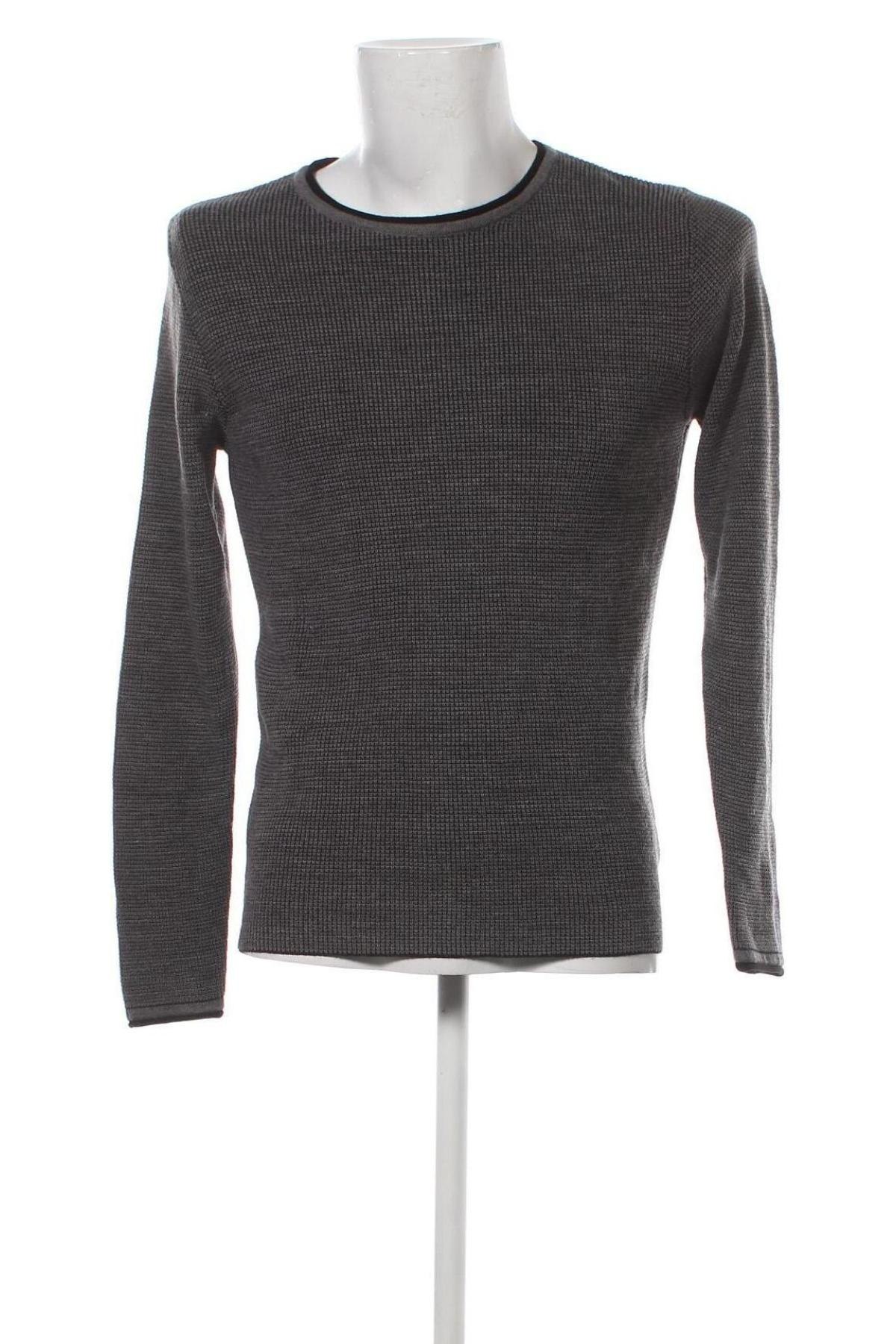Ανδρικό πουλόβερ Defacto, Μέγεθος S, Χρώμα Γκρί, Τιμή 5,02 €