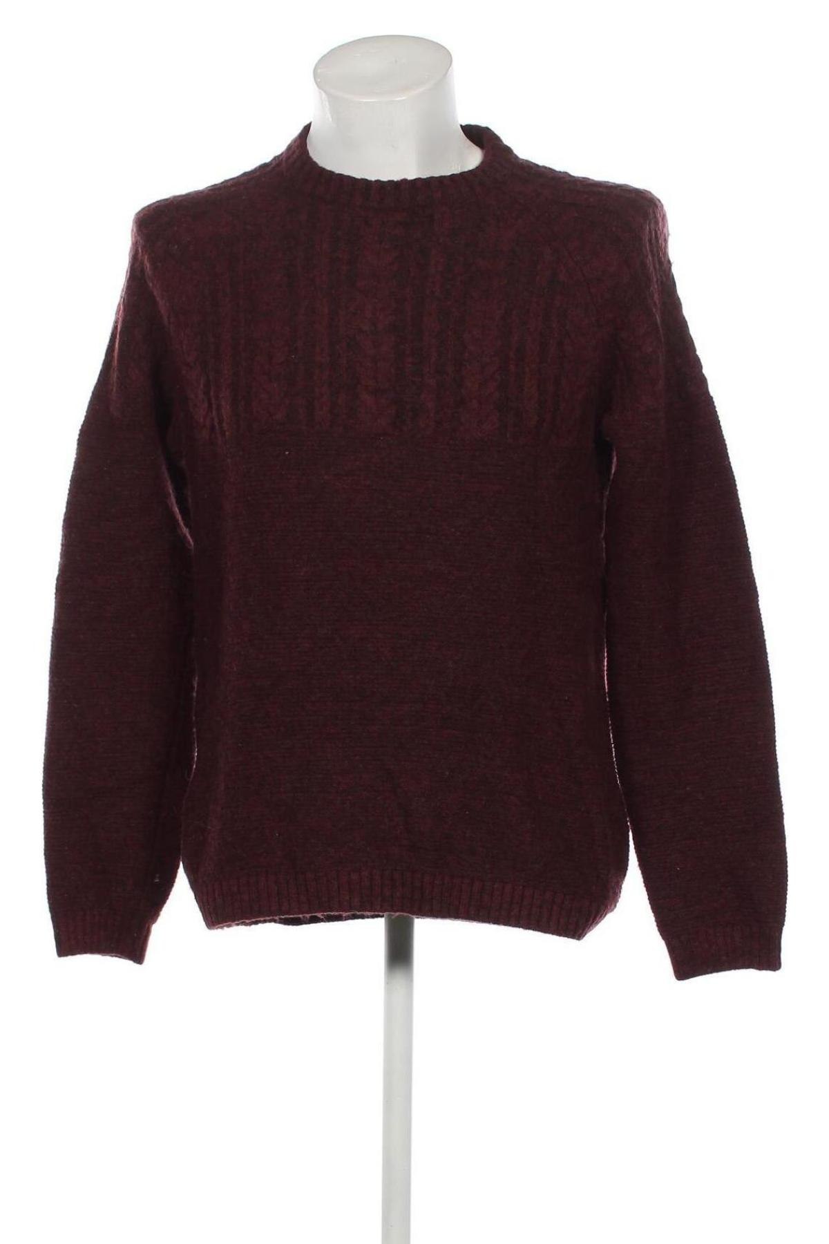 Мъжки пуловер Fat Face, Размер M, Цвят Червен, Цена 11,44 лв.