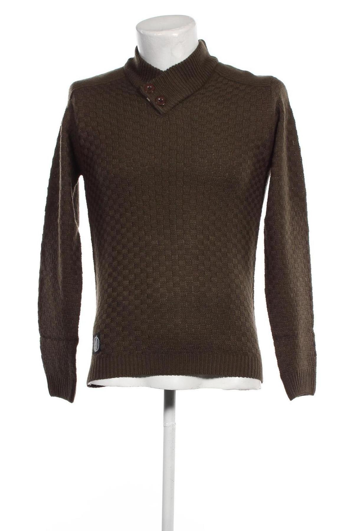 Мъжки пуловер Hopenlife, Размер M, Цвят Зелен, Цена 16,59 лв.