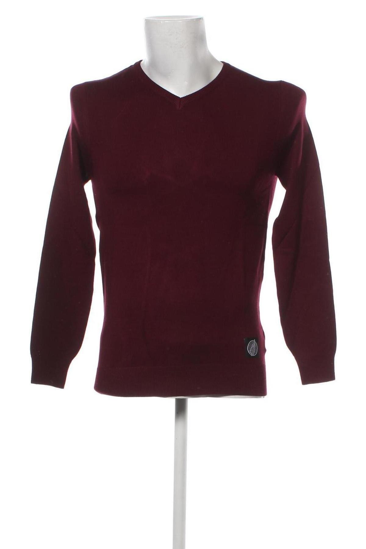 Мъжки пуловер Hopenlife, Размер S, Цвят Червен, Цена 15,01 лв.